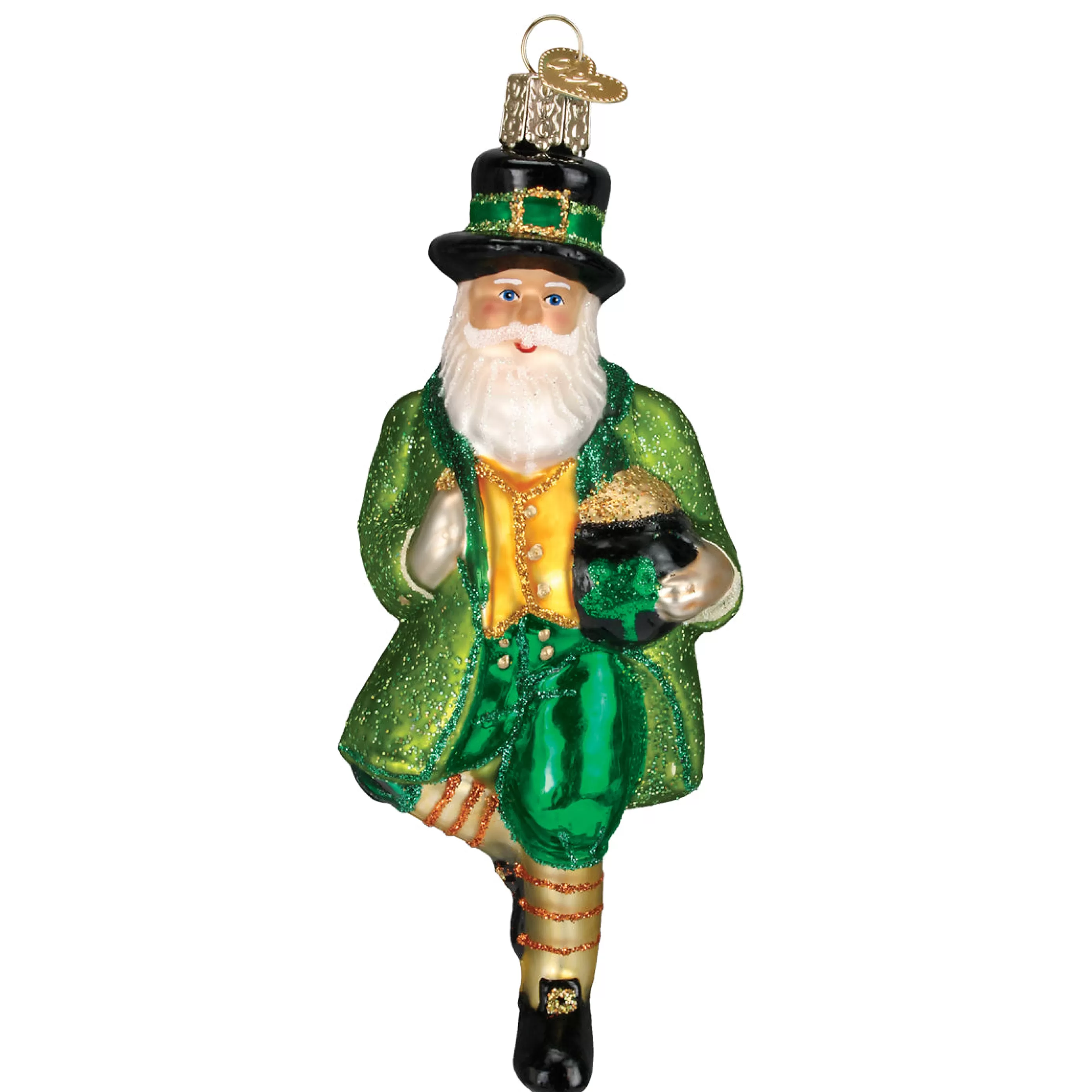 Kasa World Ltd Irish Santa Ornament