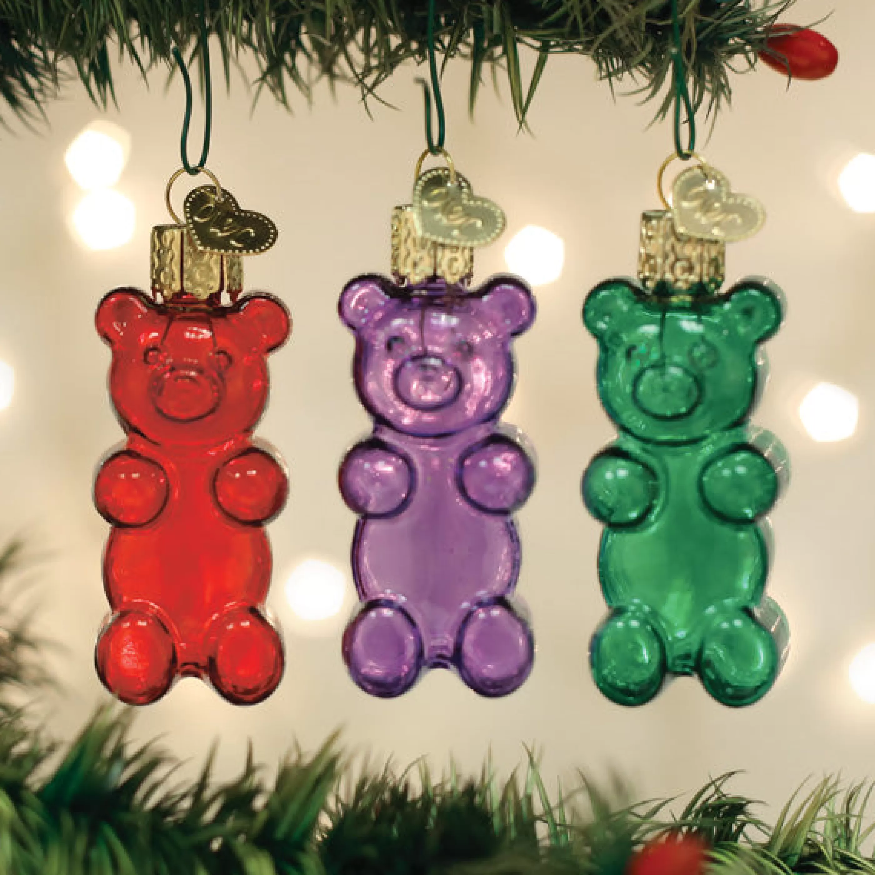 EAST WEST Jelly Bear Set Ornament