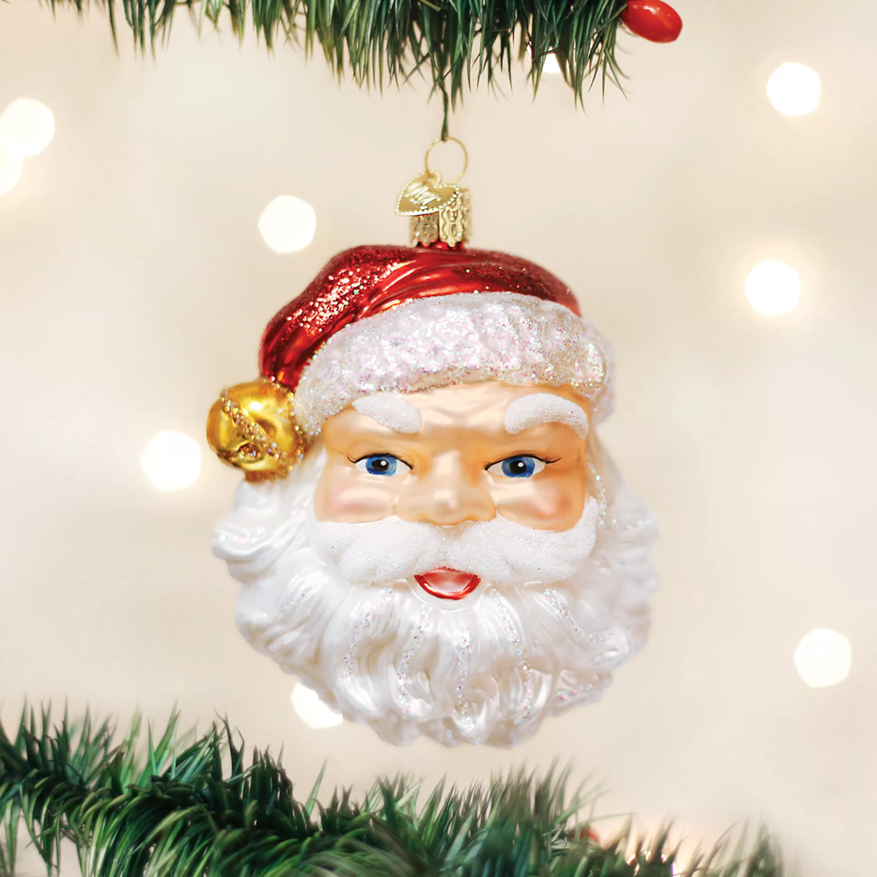 Kasa World Ltd Jingle Bell Santa Ornament