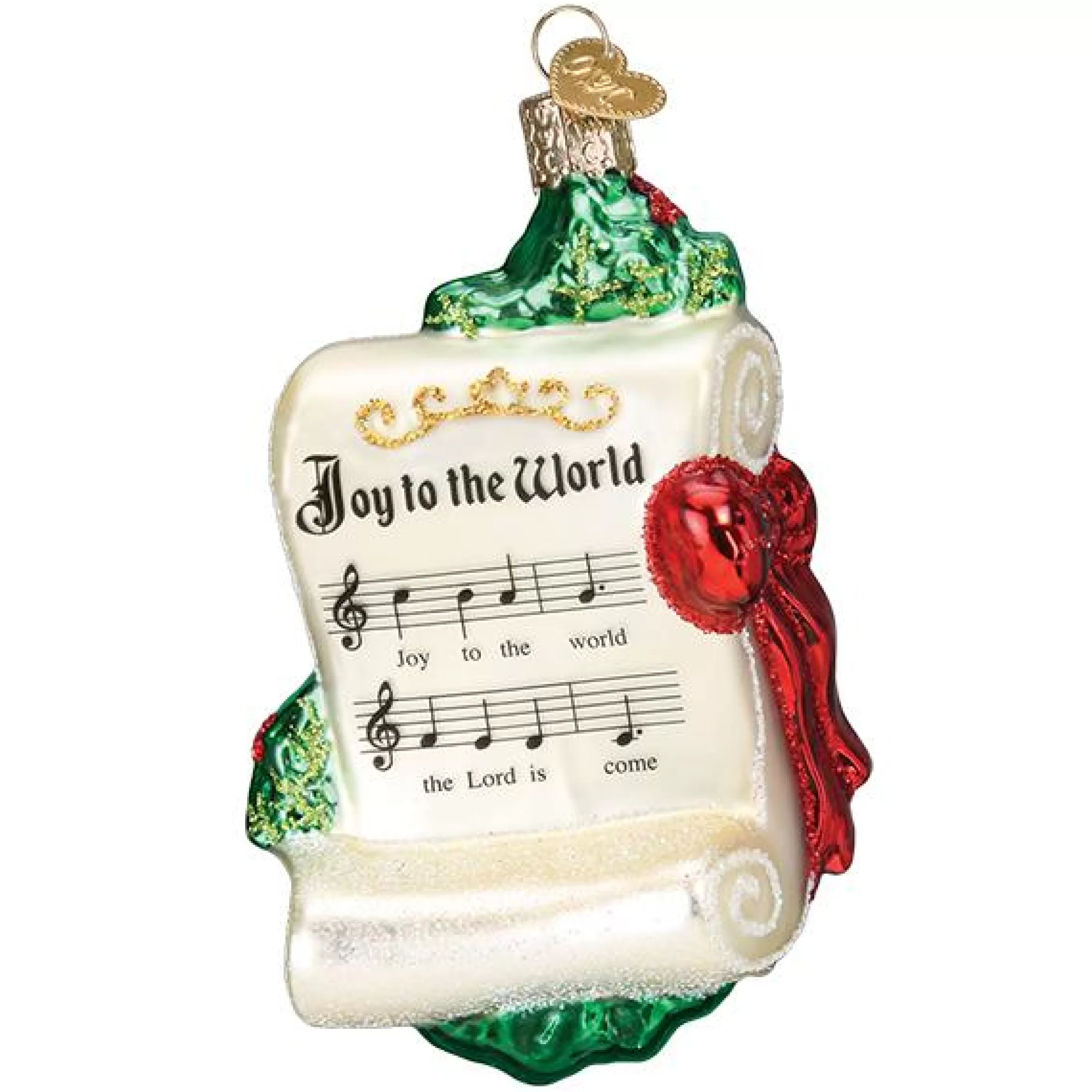 EAST WEST Joy To The World Ornament