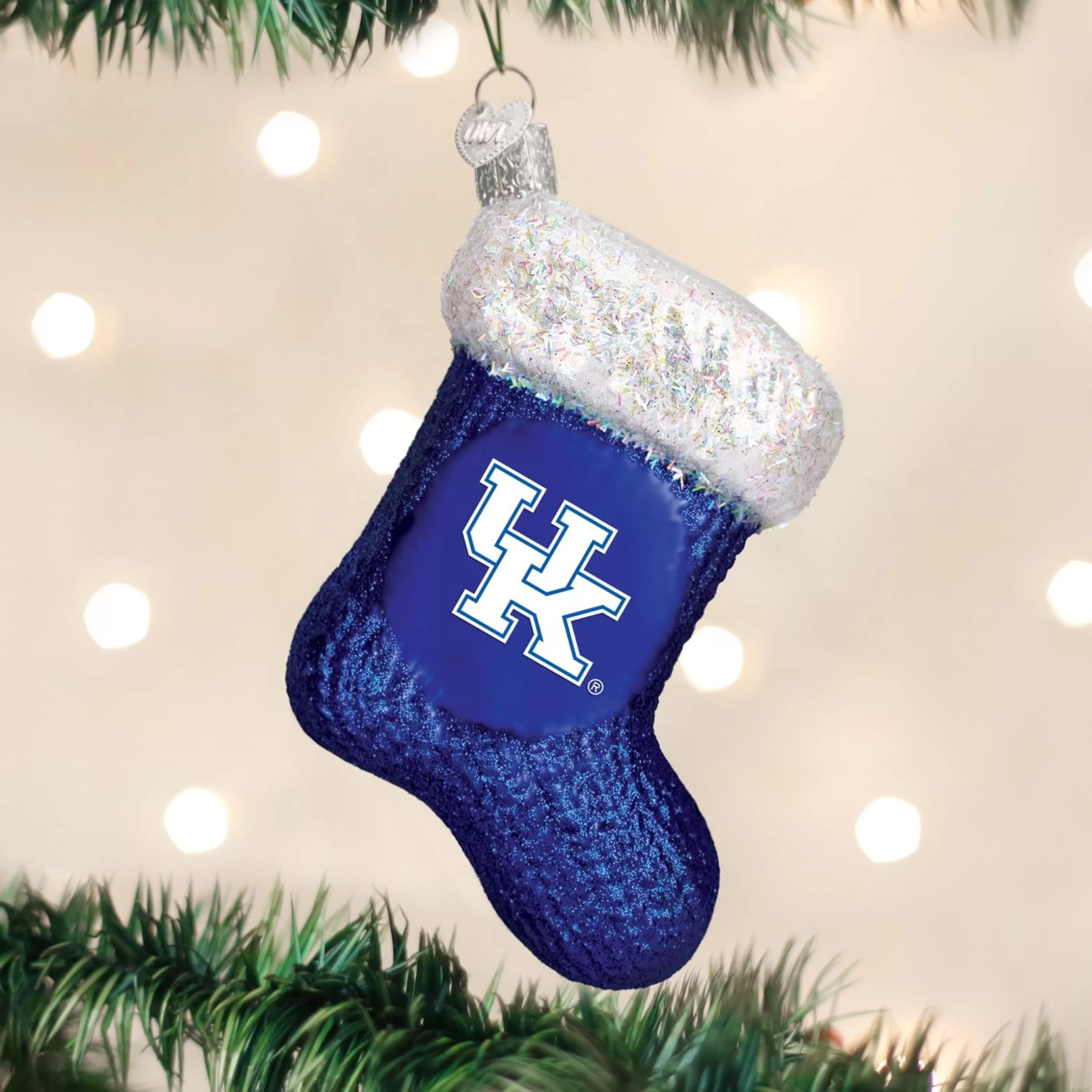 EAST WEST Kentucky Stocking Ornament