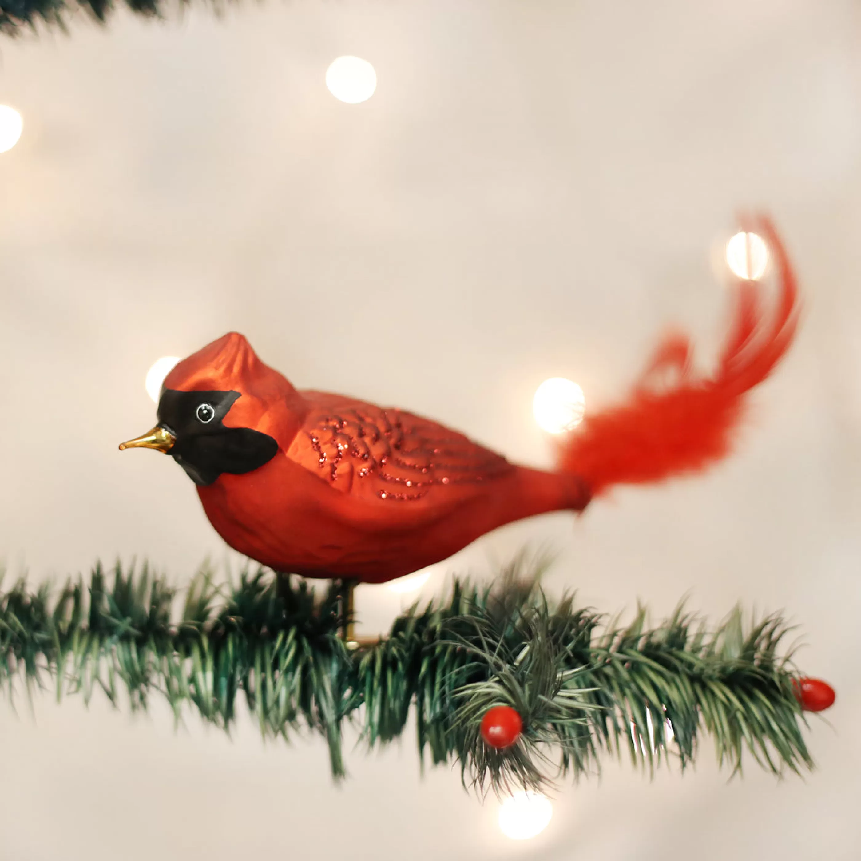 Kasa World Ltd Large Red Cardinal Ornament