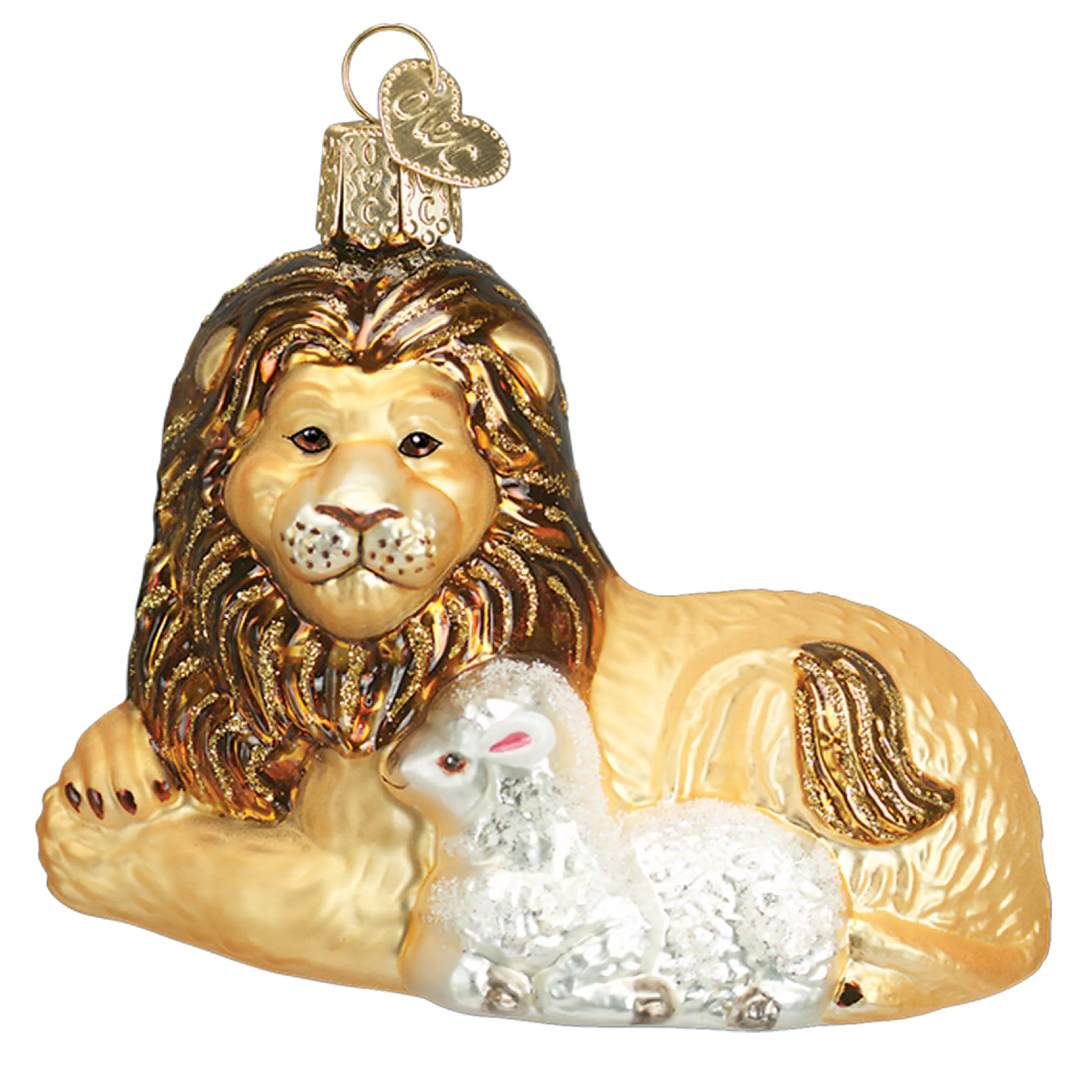 Kasa World Ltd Lion And Lamb Ornament