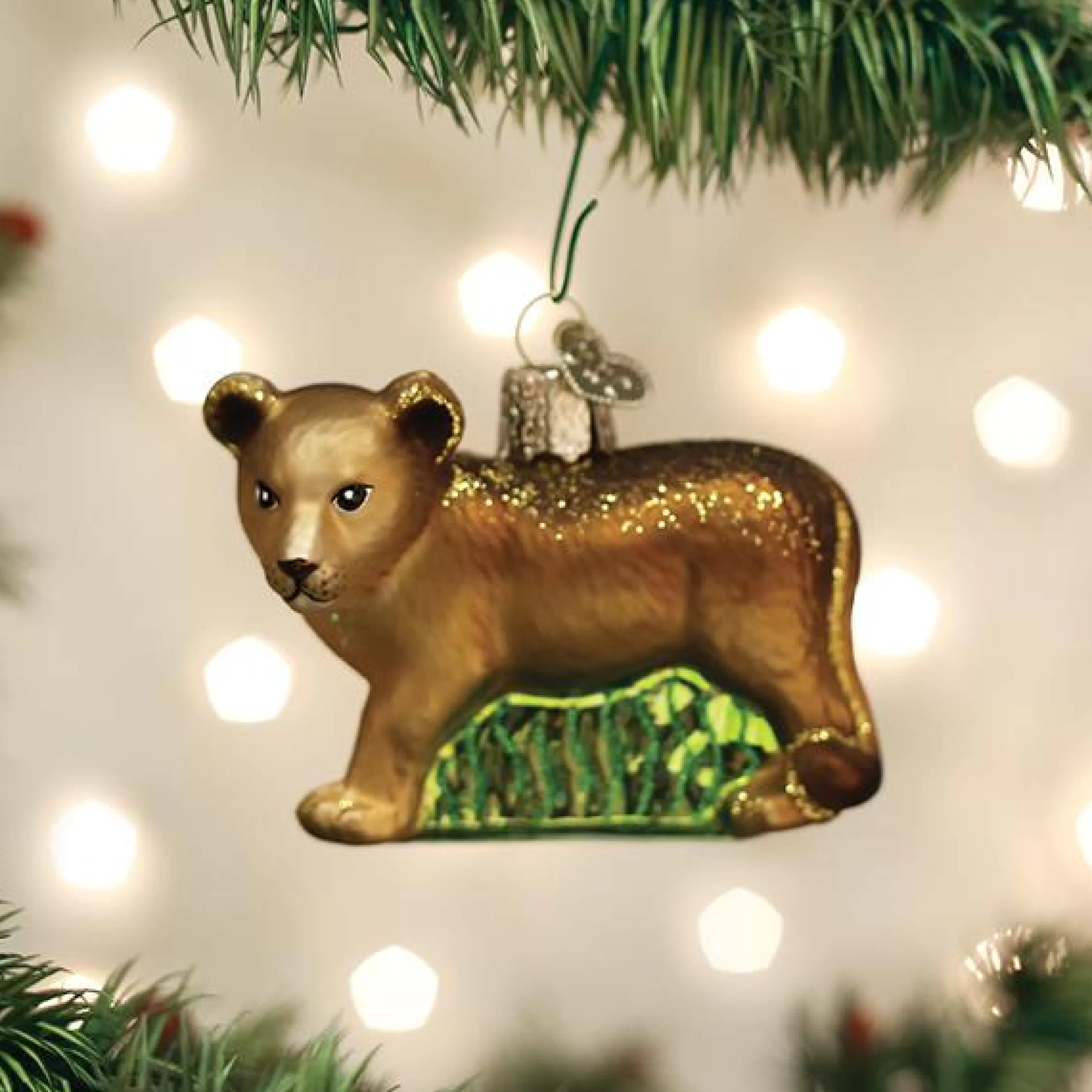 EAST WEST Lion Cub Ornament