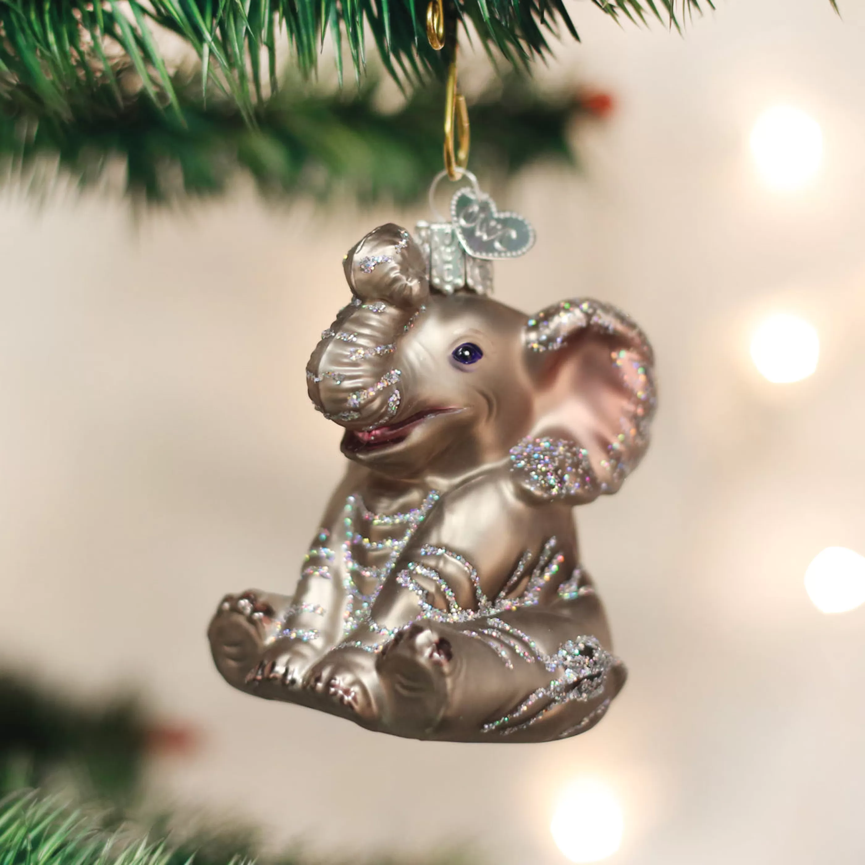 DUPLICATE FACTORY Little Elephant Ornament