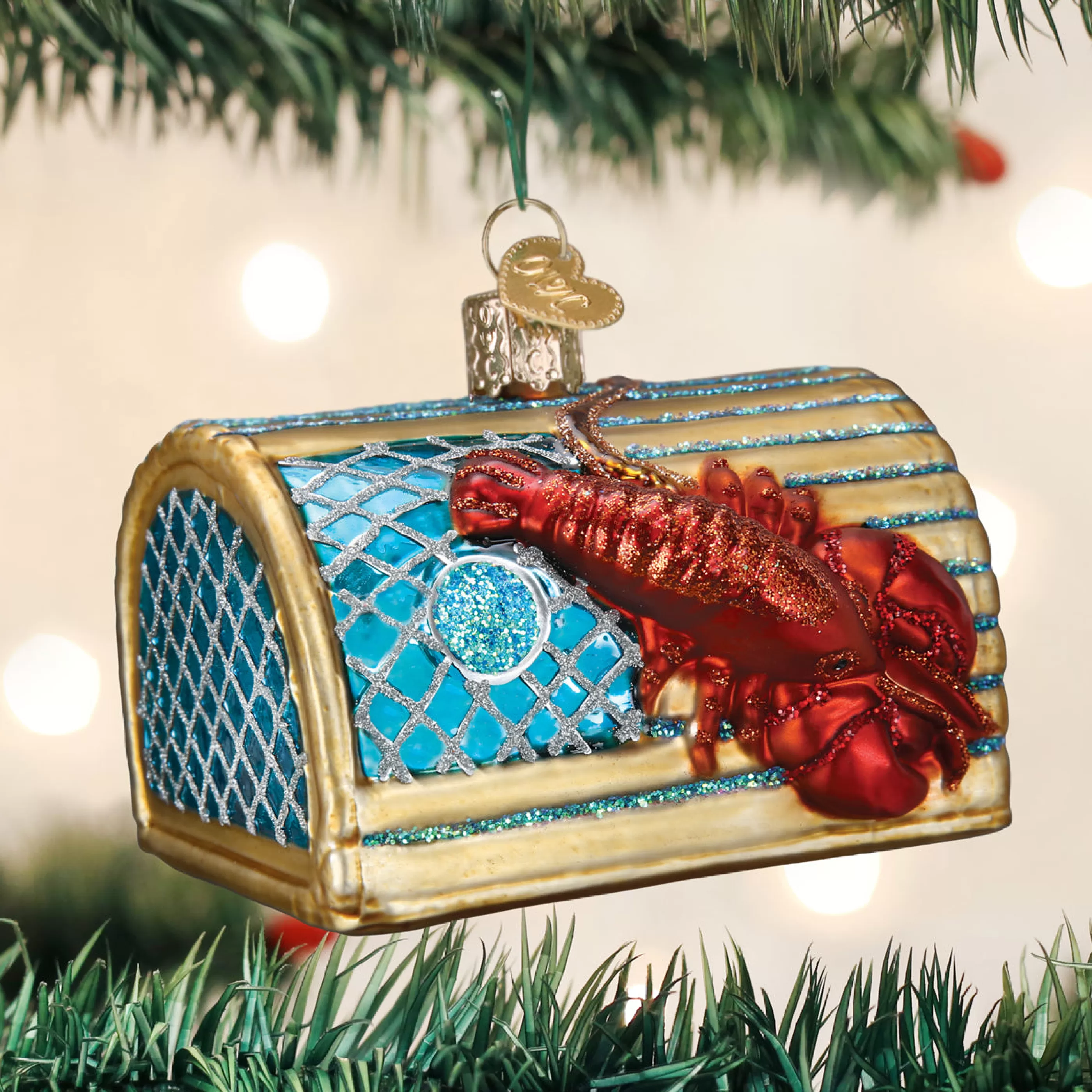 Kasa World Ltd Lobster Trap Ornament