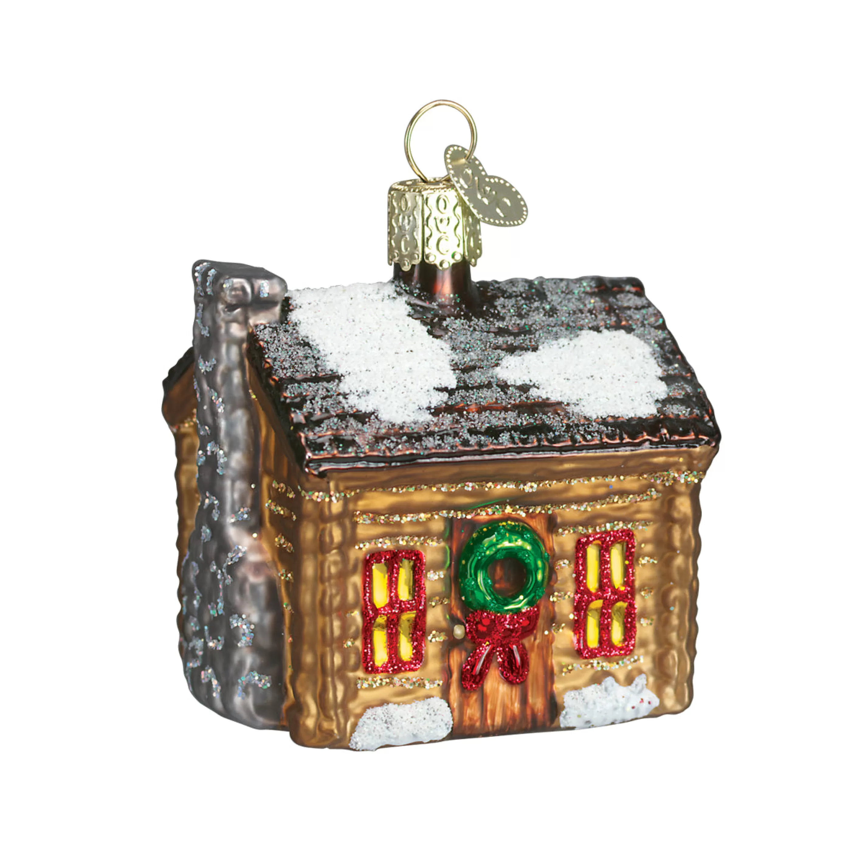 Kasa World Ltd Log Cabin Ornament