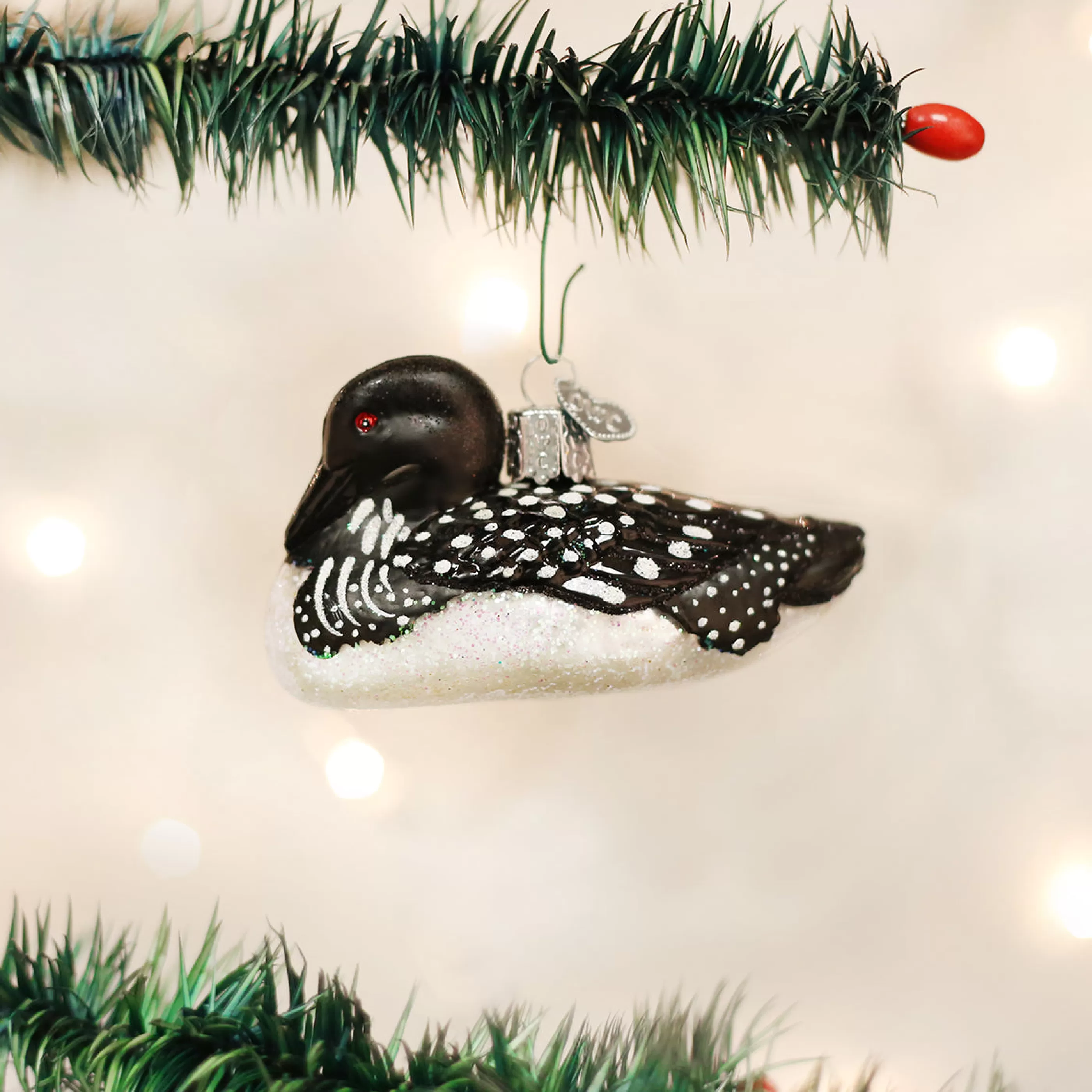 EAST WEST Loon Ornament