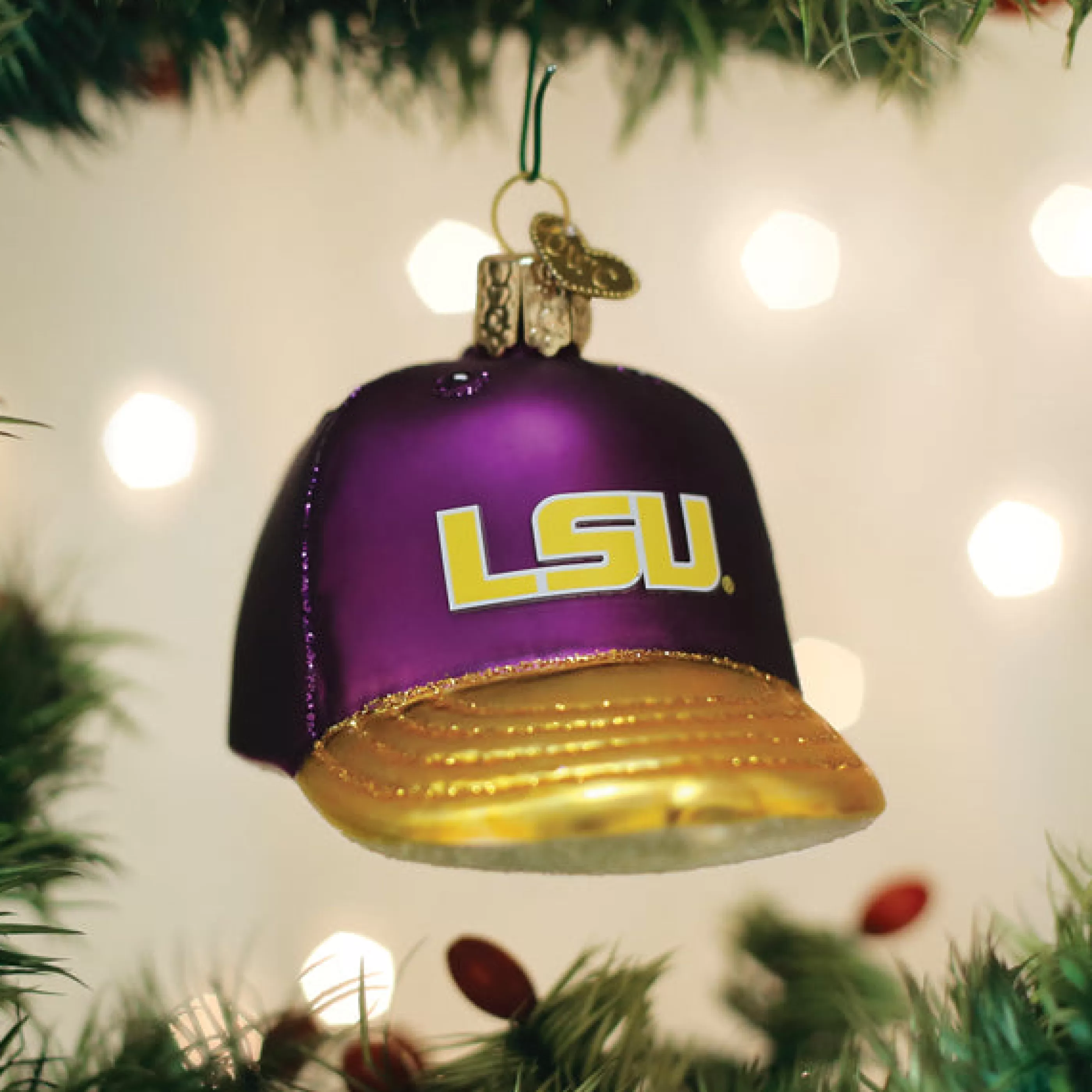 EAST WEST Lsu Baseball Cap Ornament