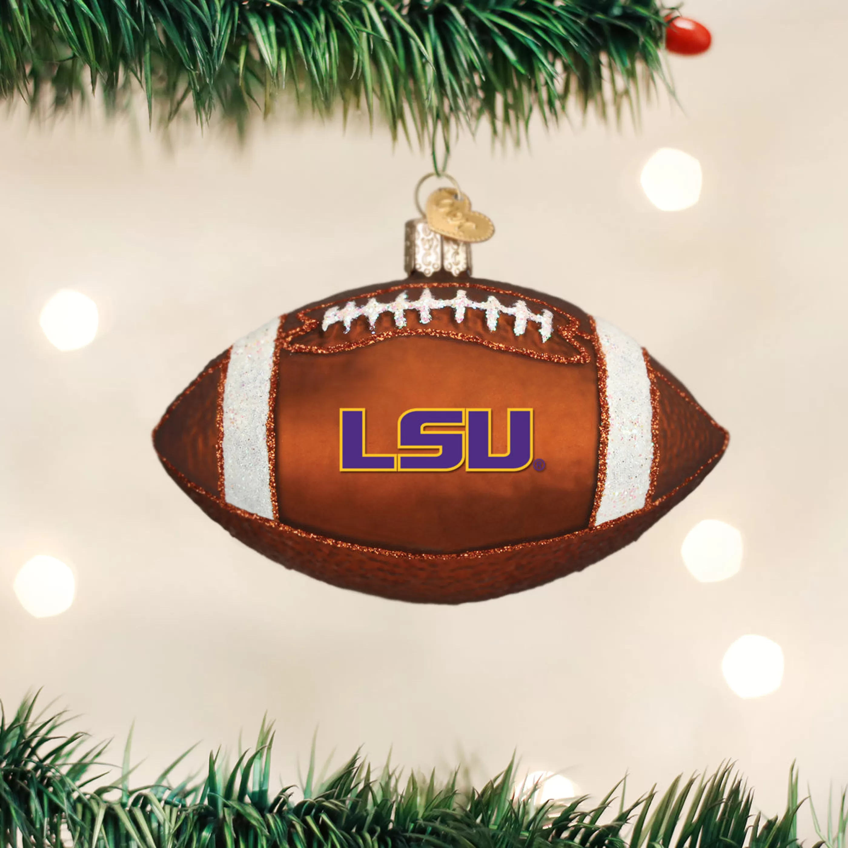 EAST WEST Lsu Football Ornament