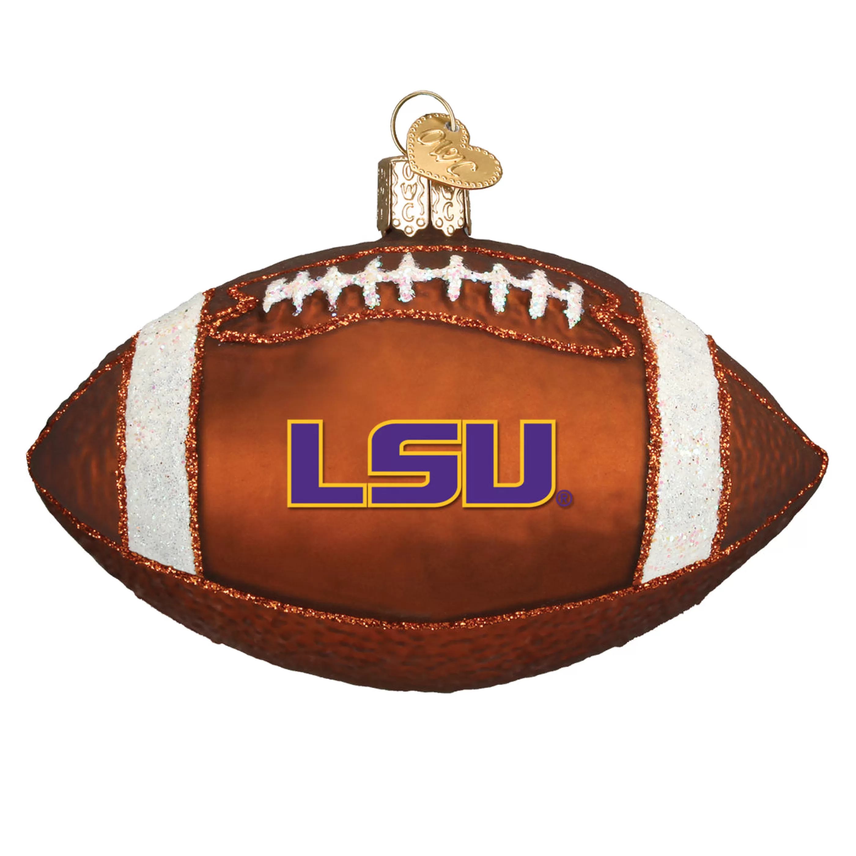 EAST WEST Lsu Football Ornament