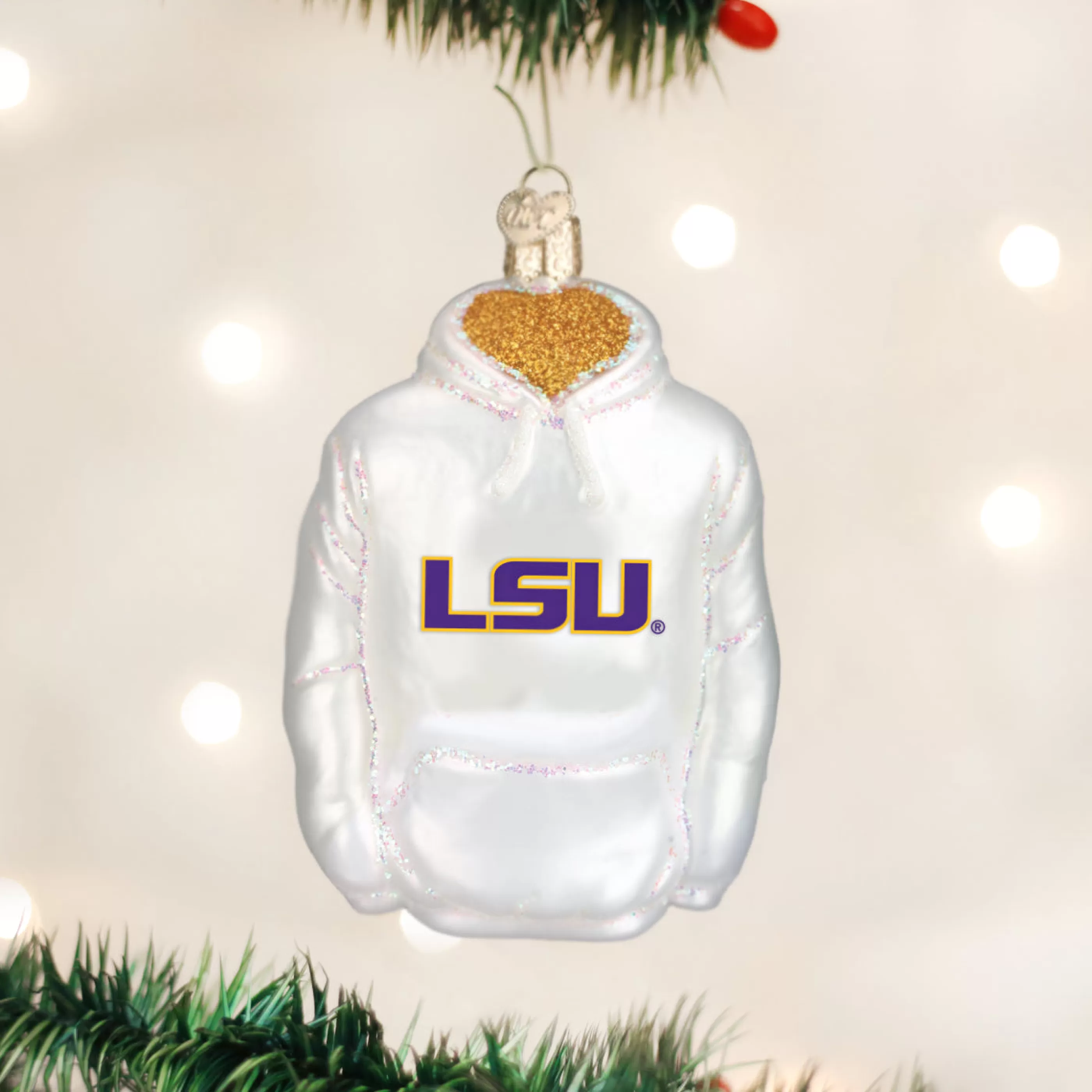 EAST WEST Lsu Hoodie Ornament