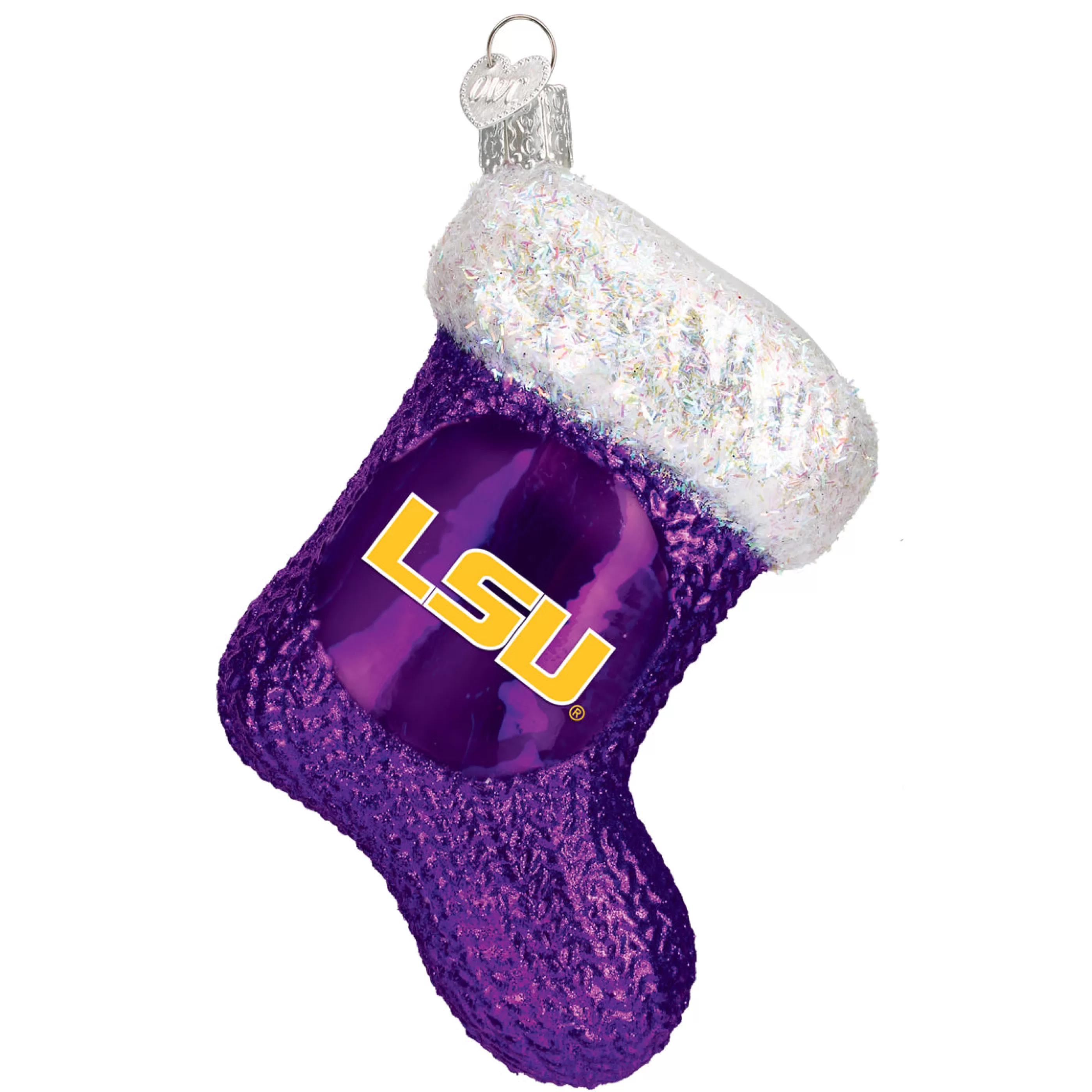 EAST WEST Lsu Stocking Ornament