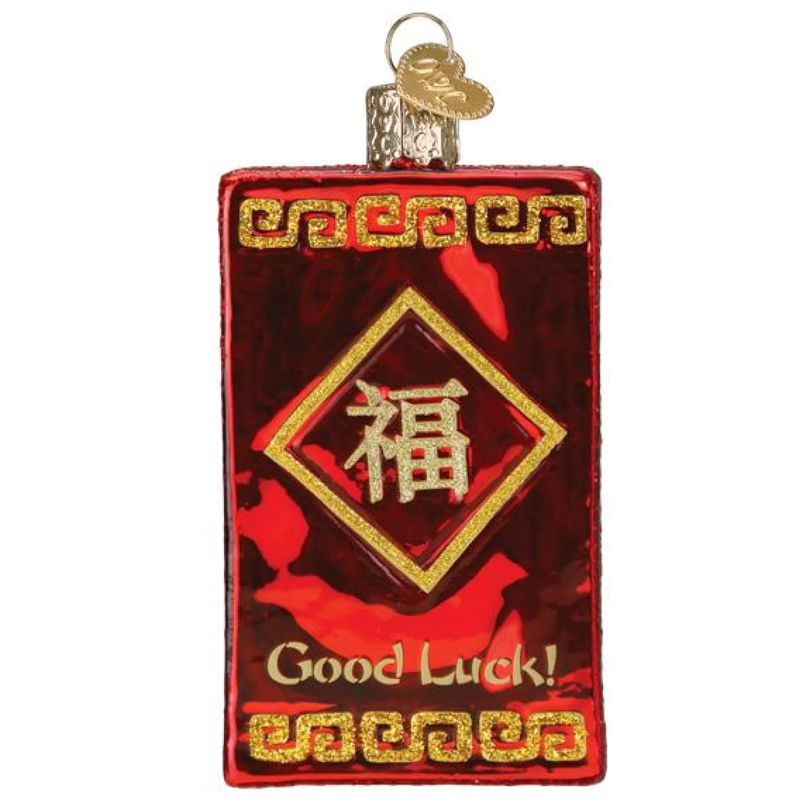 EAST WEST Lucky Red Envelope Ornament