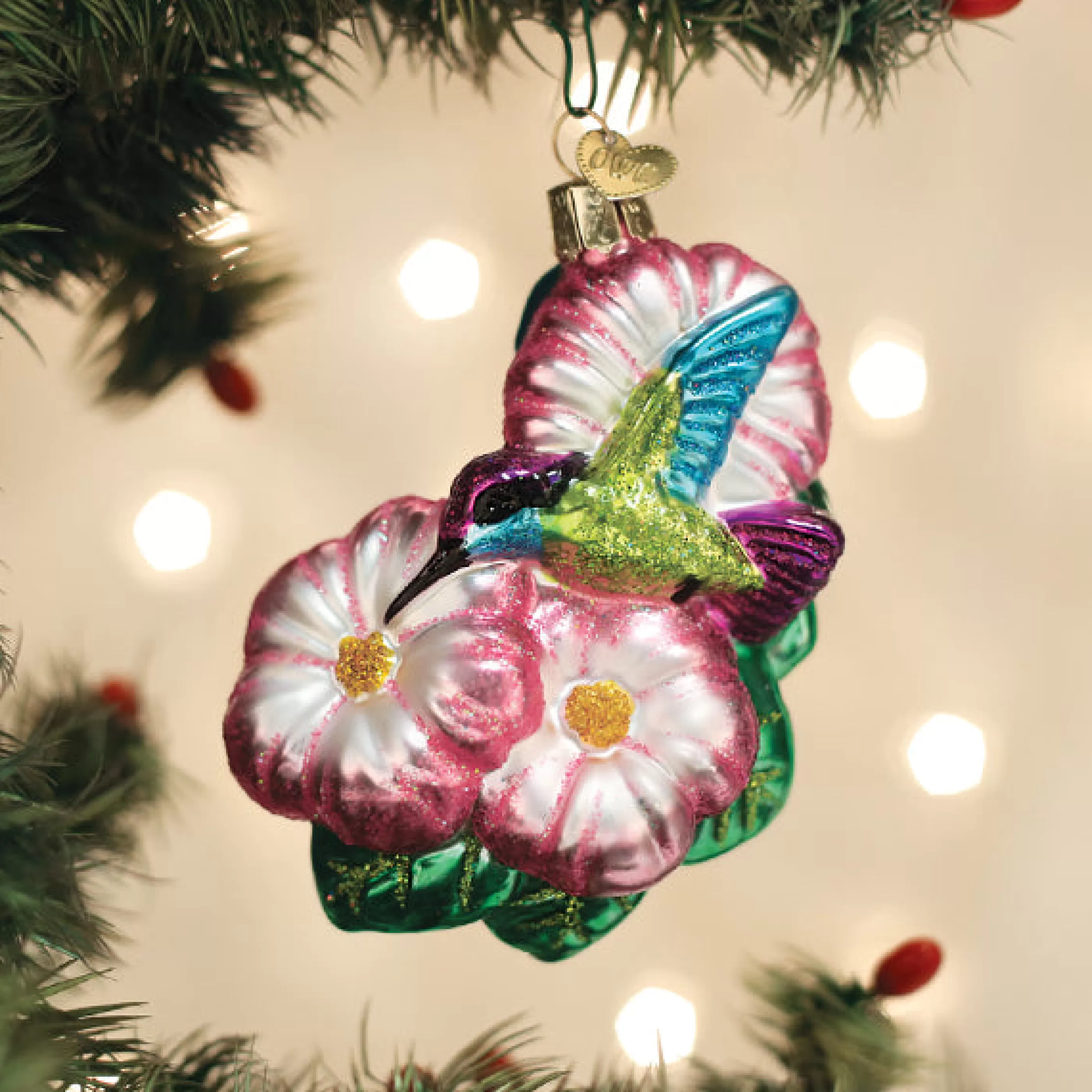 EAST WEST Magnificent Hummingbird Ornament