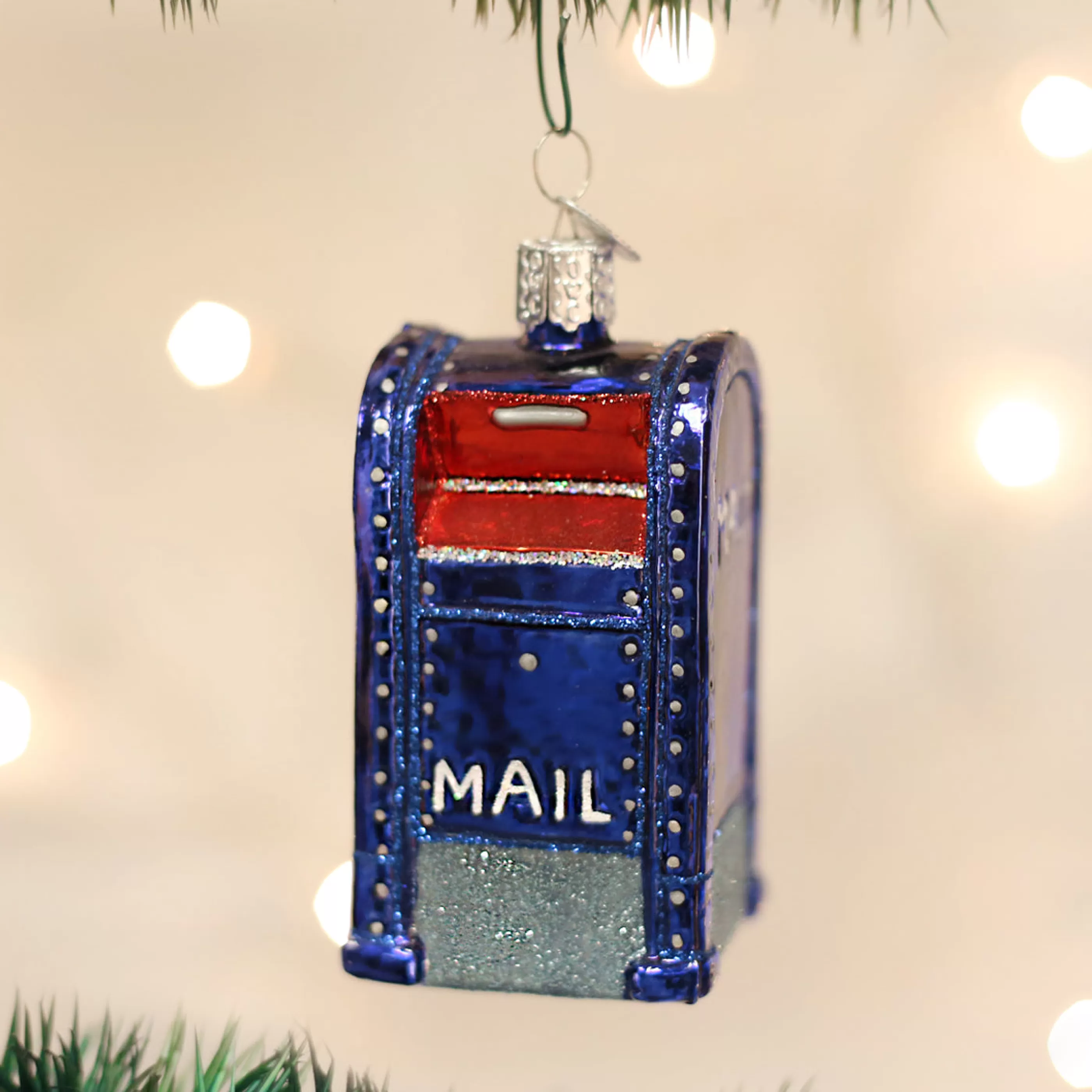 EAST WEST Mail Box Ornament