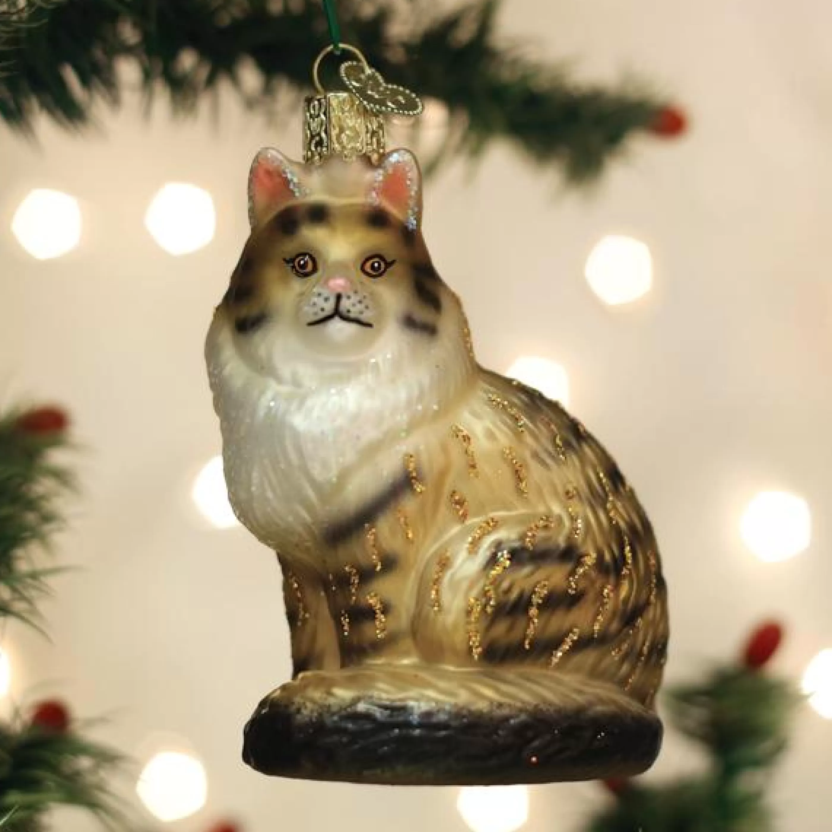 Kasa World Ltd Maine Coon Cat Ornament