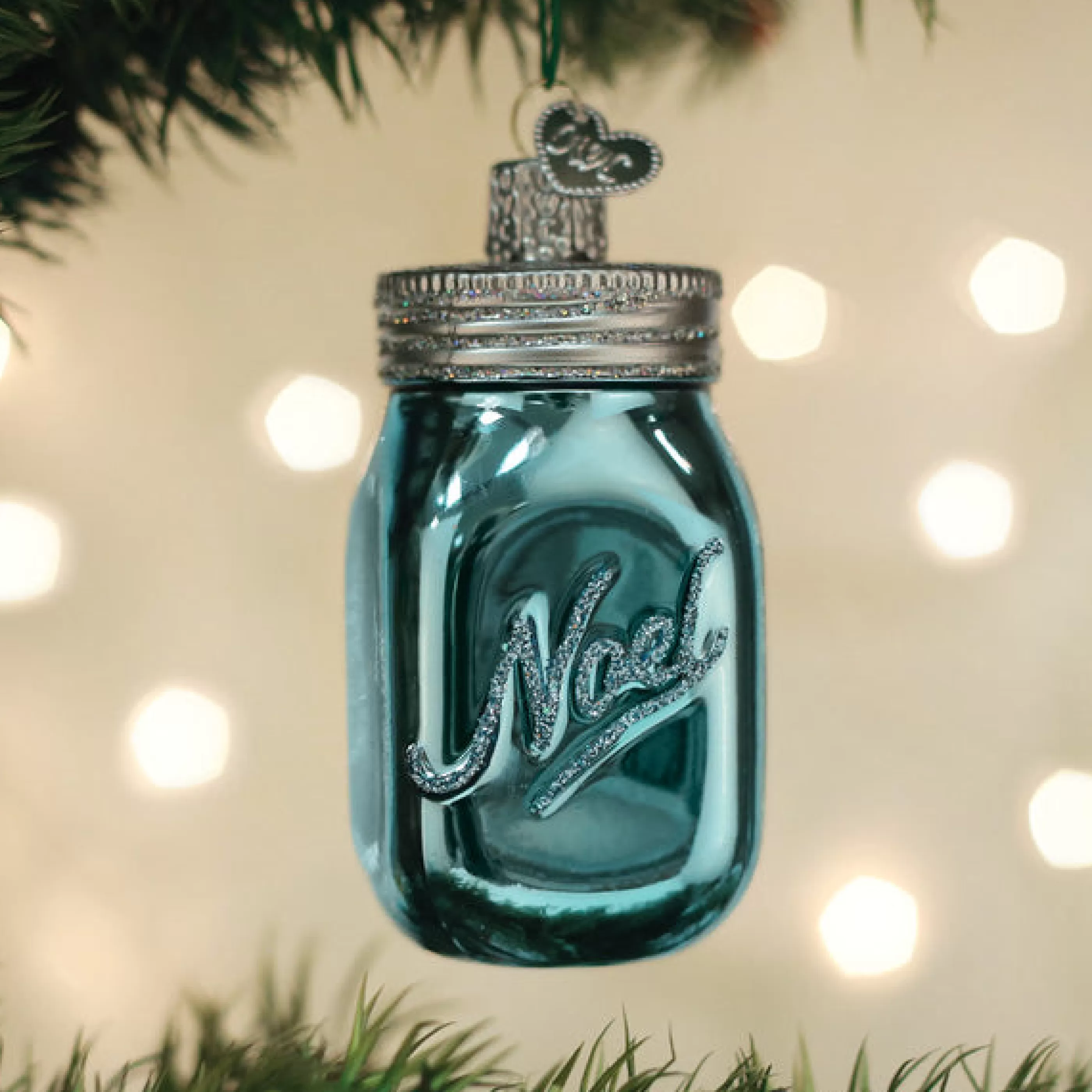 Kasa World Ltd Mason Jar Ornament