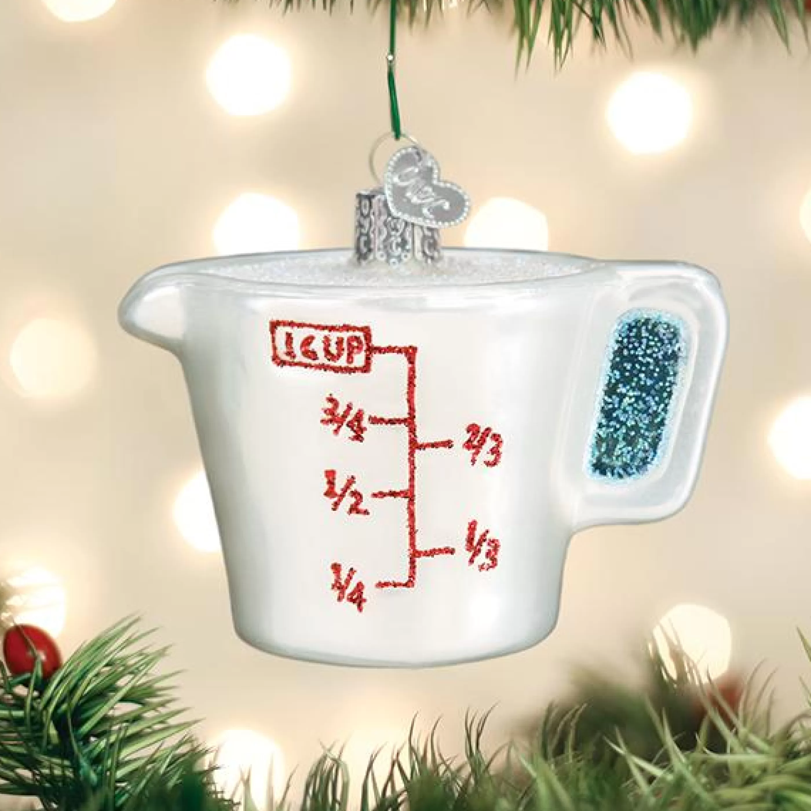 EAST WEST Measuring Cup Ornament