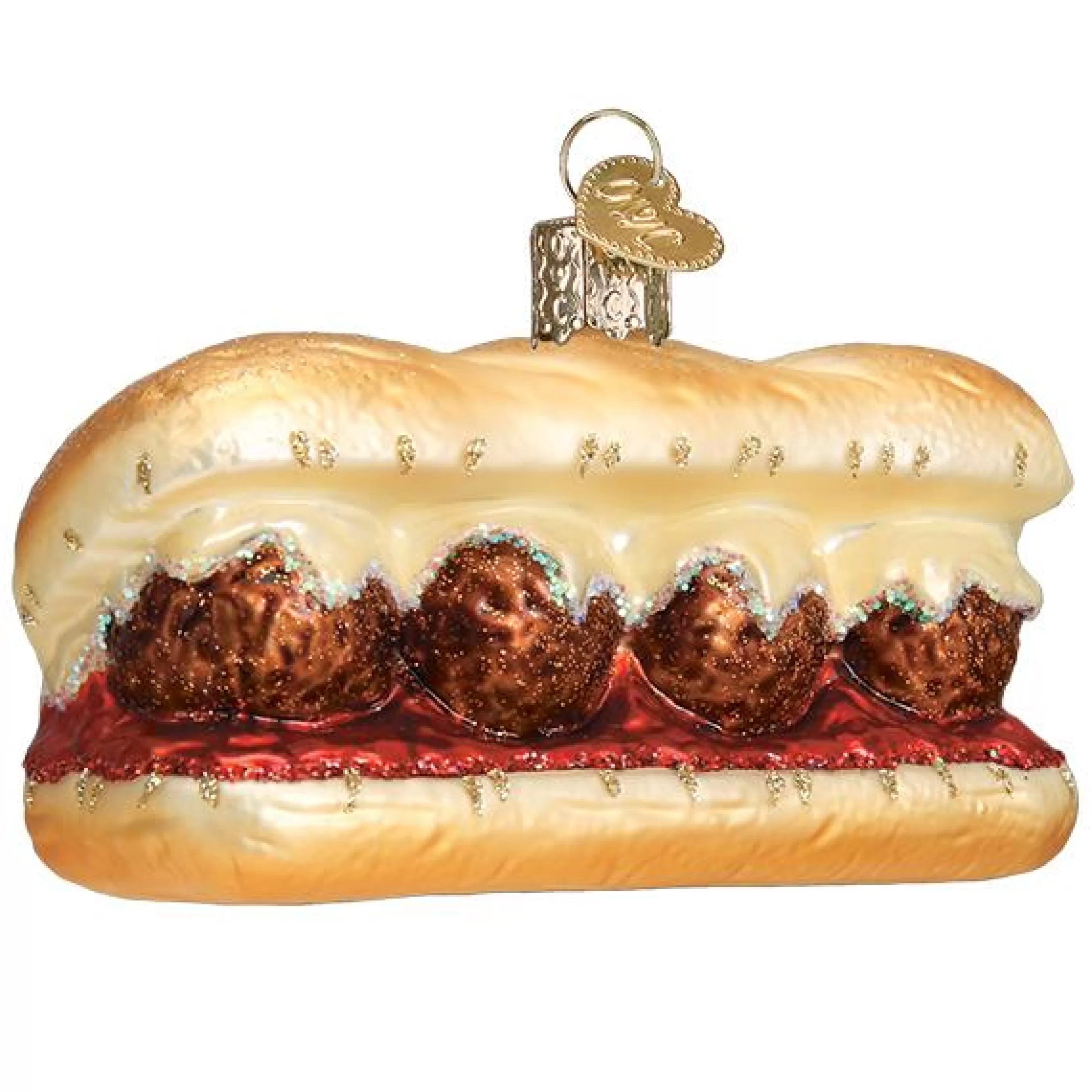 Kasa World Ltd Meatball Sandwich Ornament