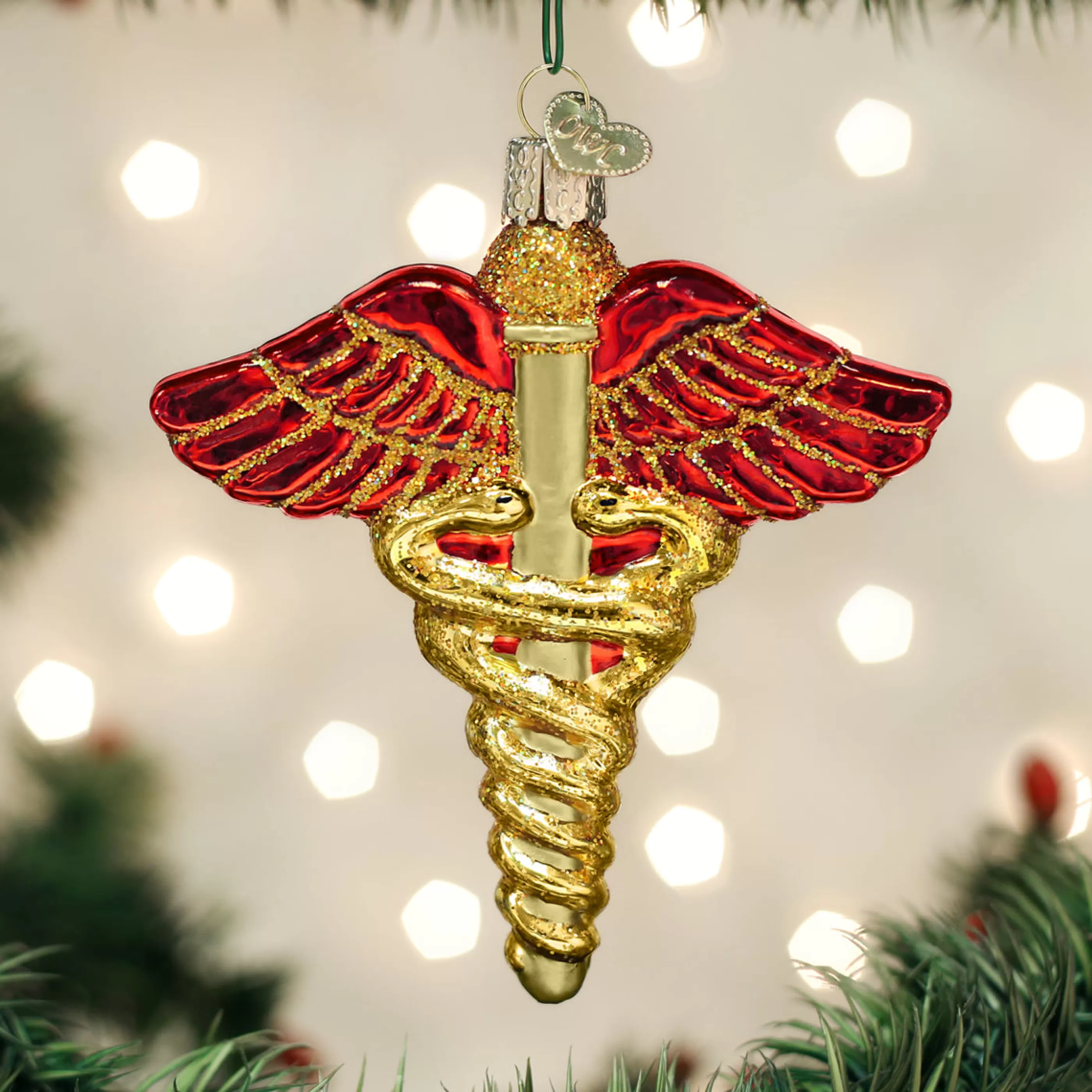 Kasa World Ltd Medical Symbol Ornament