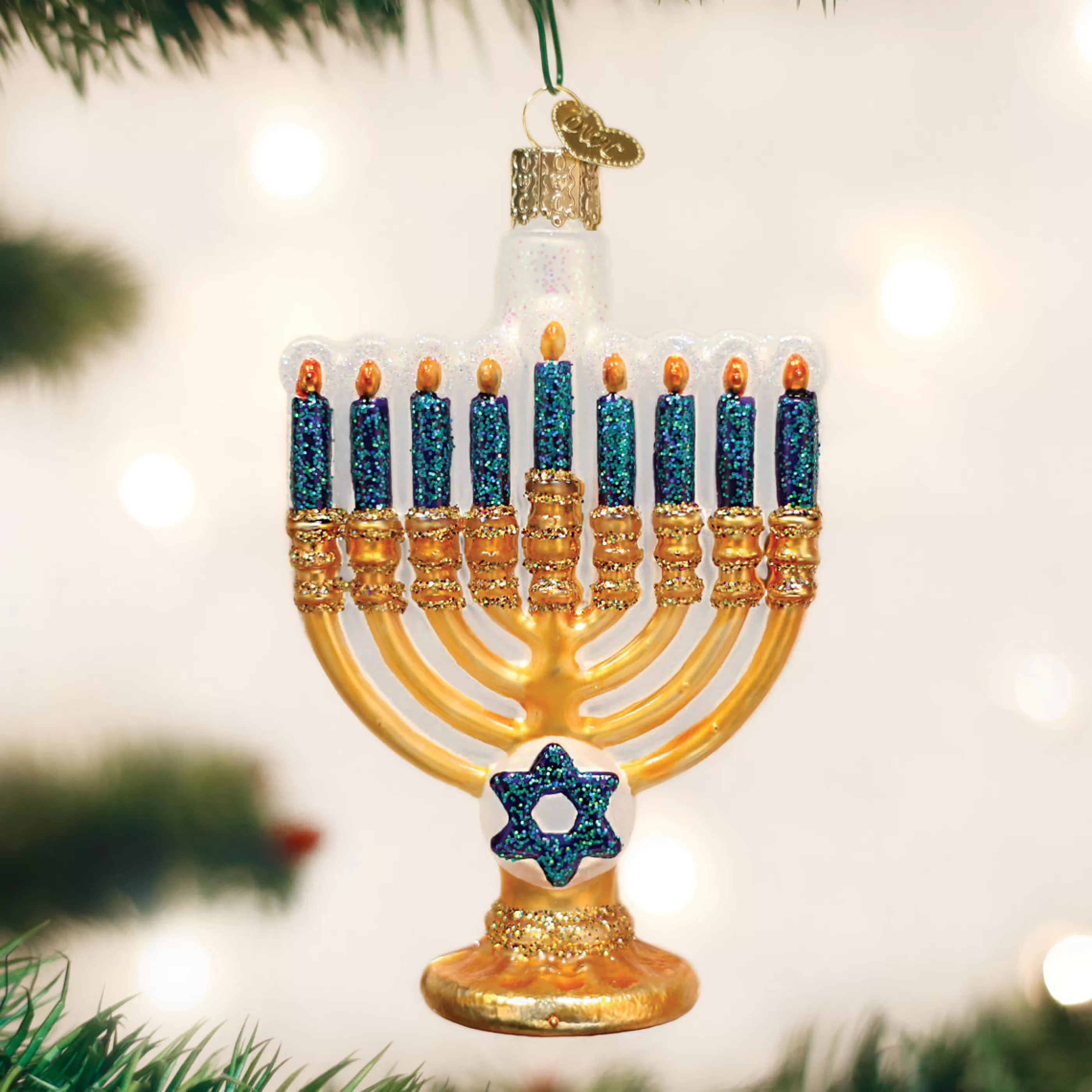 Kasa World Ltd Menorah Ornament