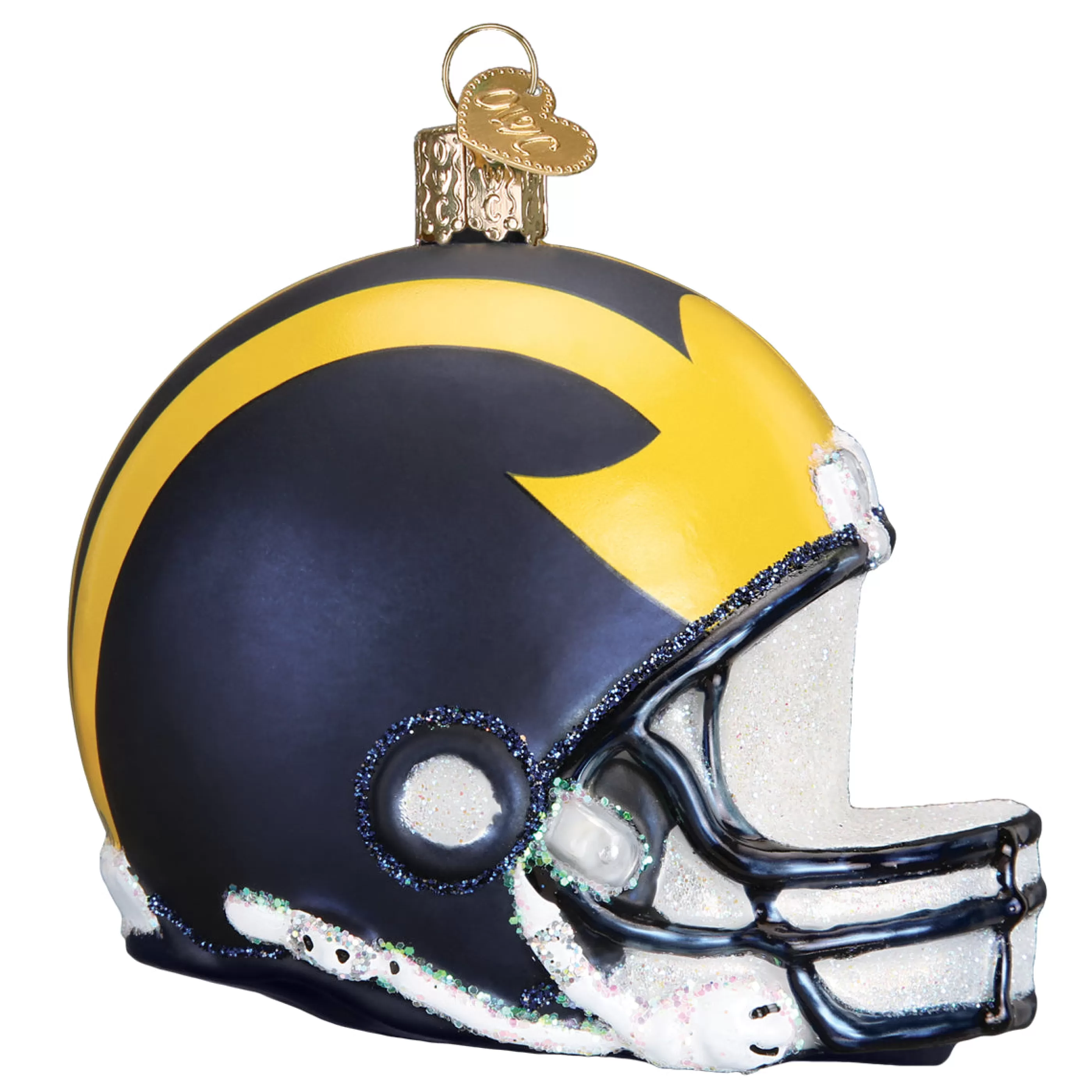 EAST WEST Michigan Helmet Ornament