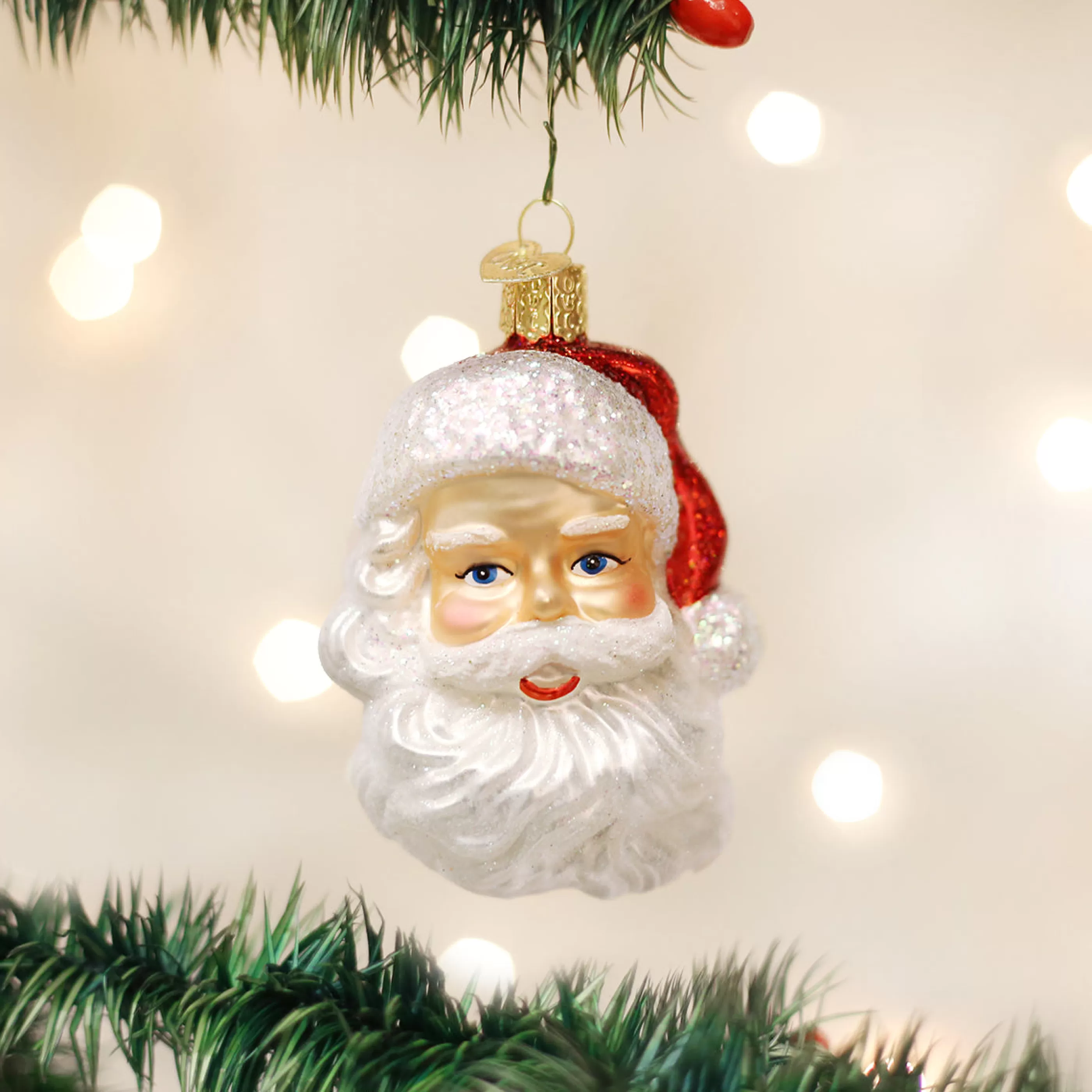 Kasa World Ltd Mid-Century Santa Head