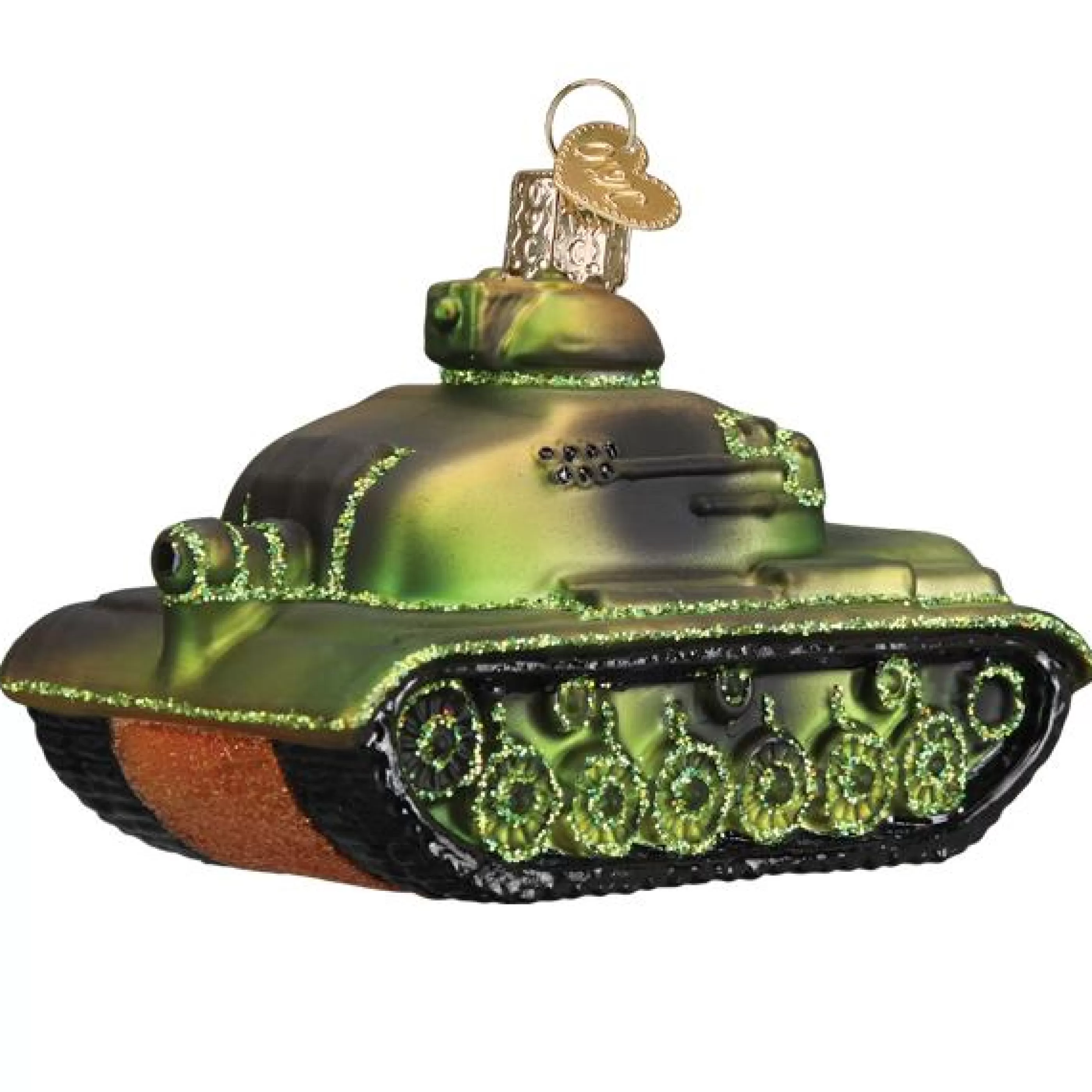 EAST WEST Military Tank Ornament