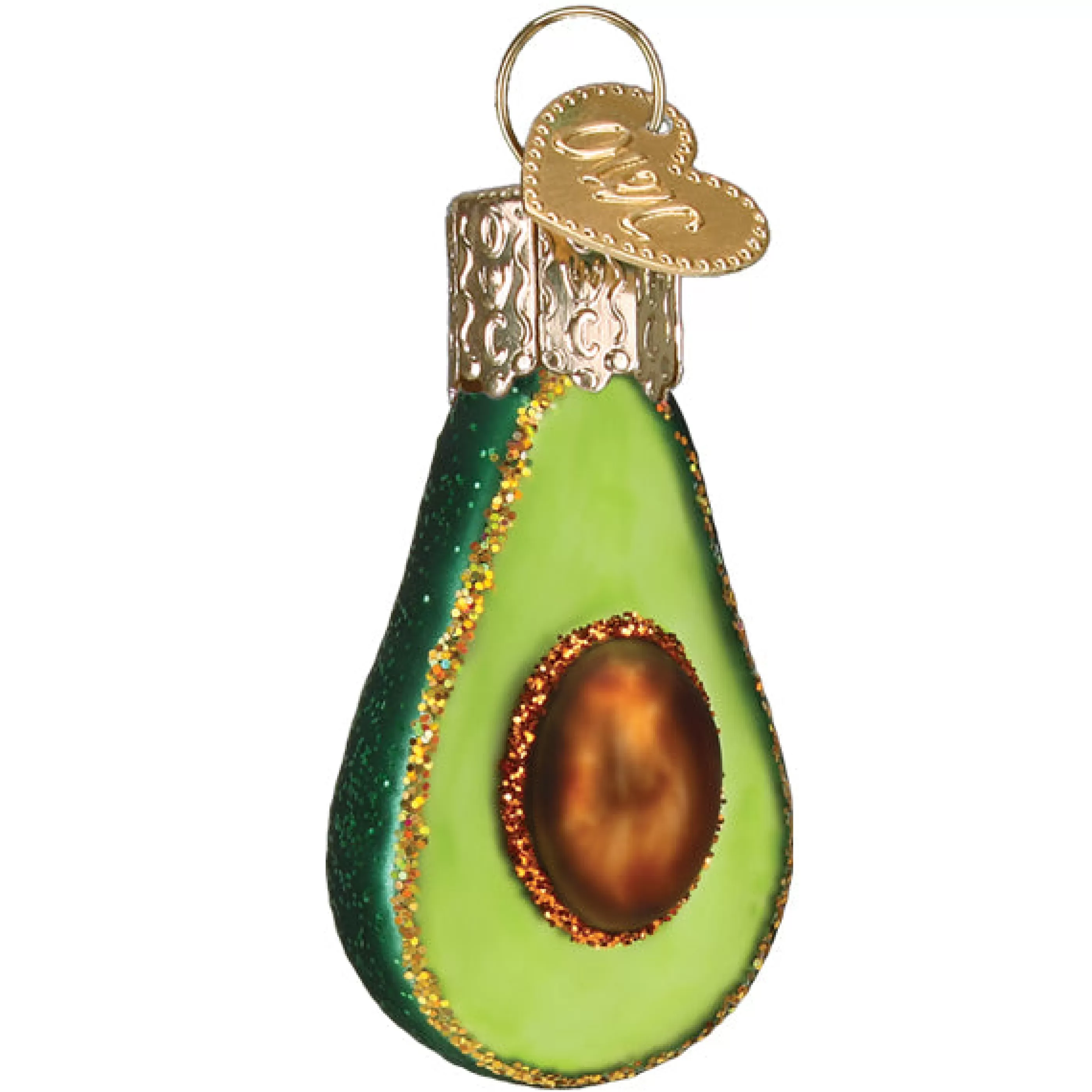 EAST WEST Mini Avocado Ornament