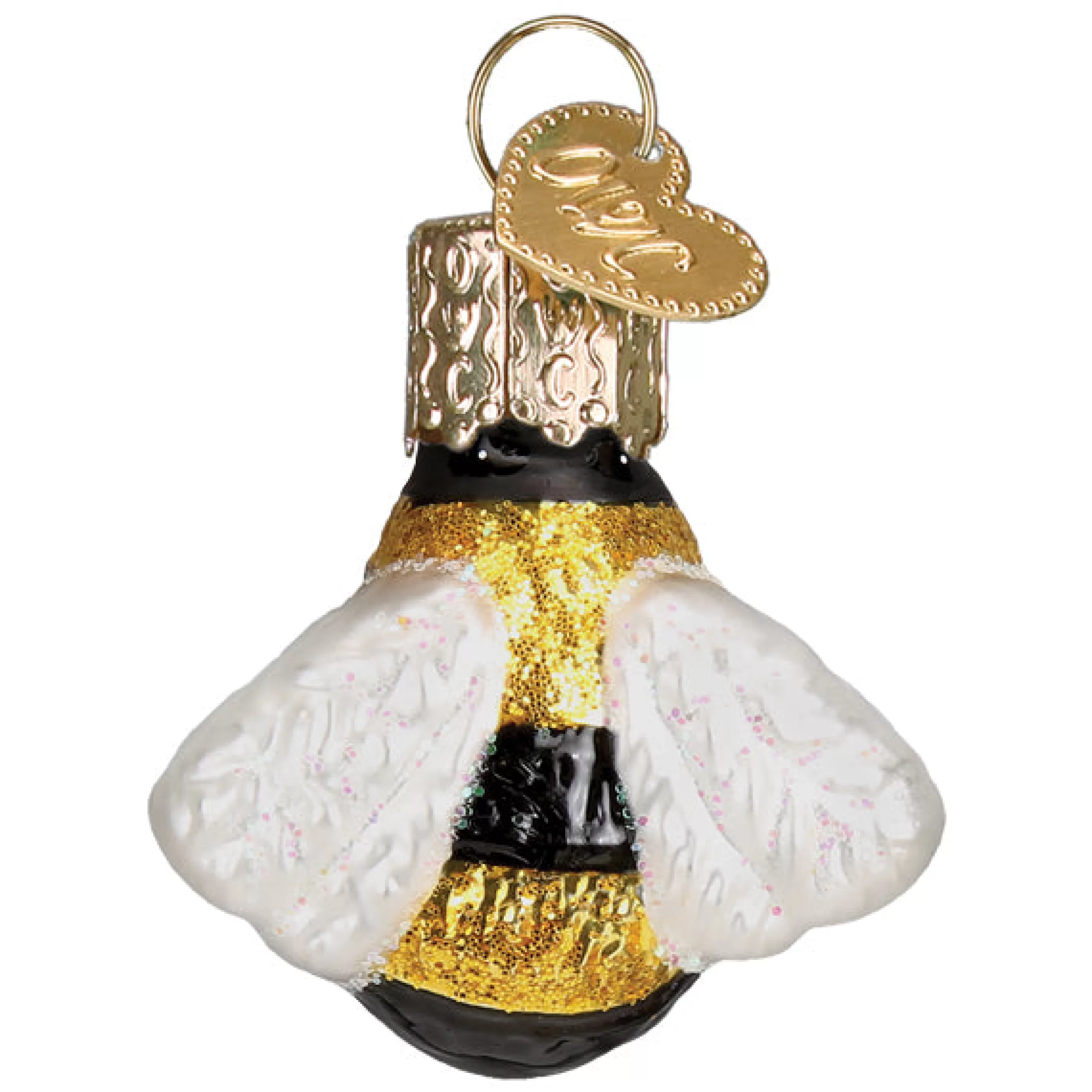 EAST WEST Mini Honey Bee Ornament