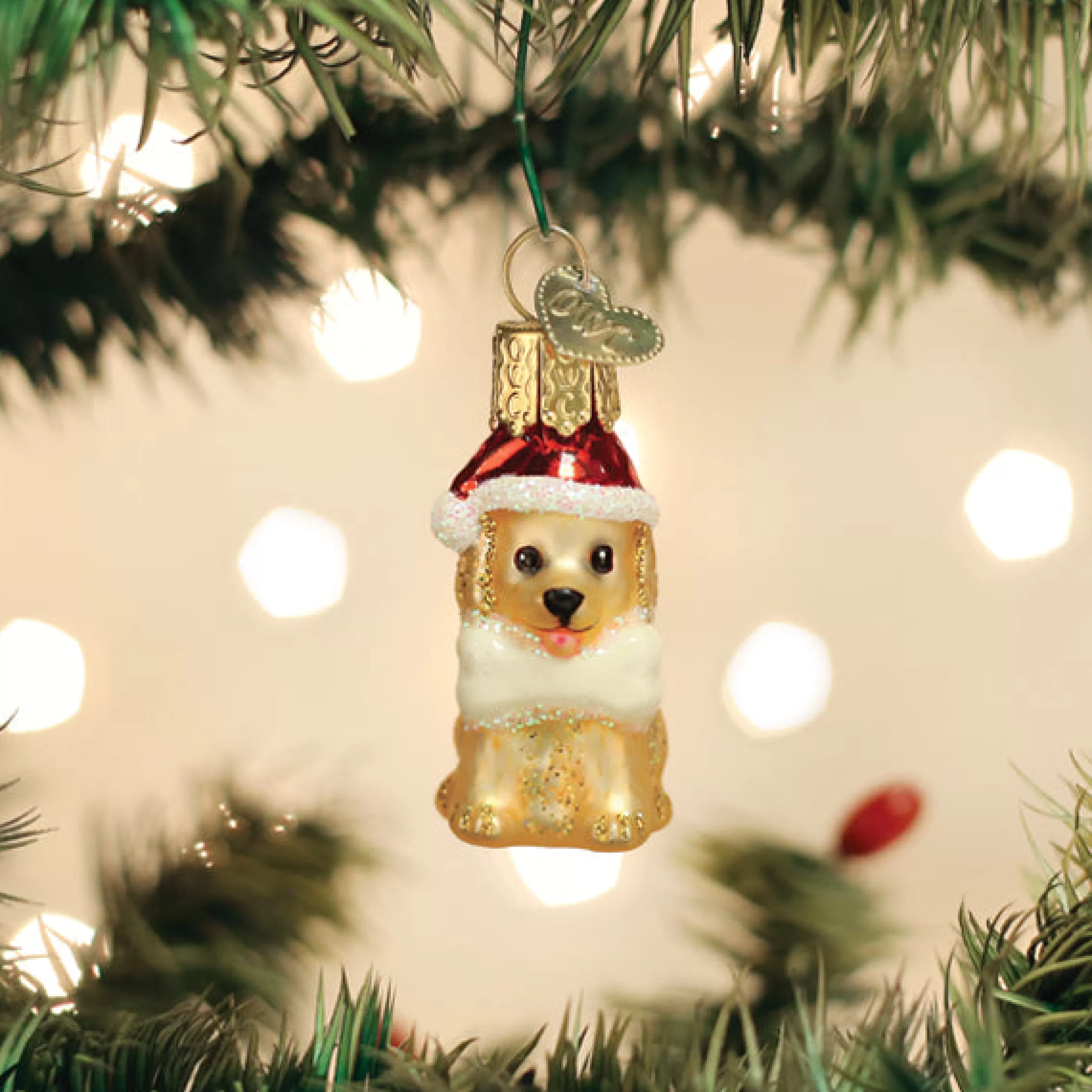 EAST WEST Mini Jolly Pup Ornament