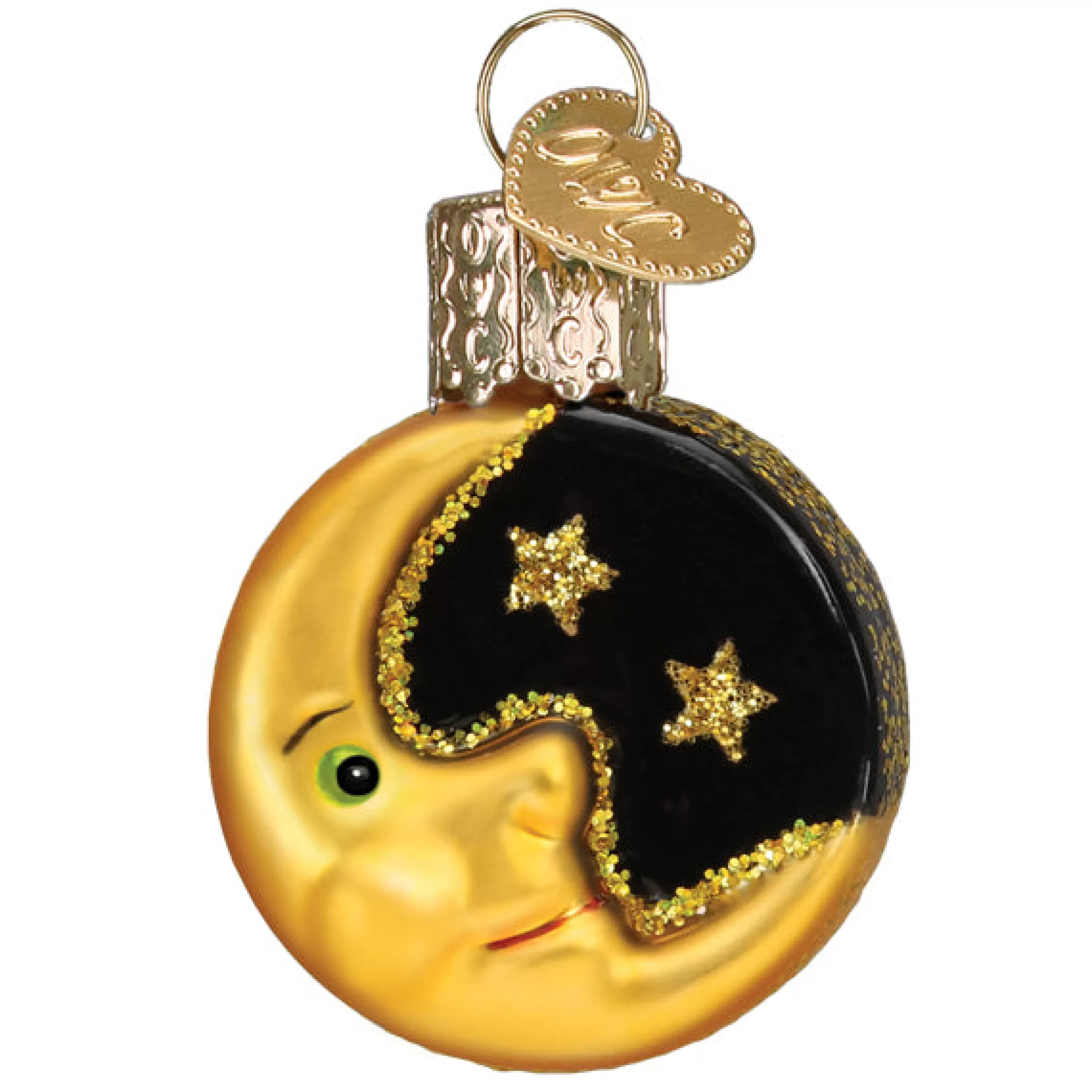 EAST WEST Mini Moon Ornament