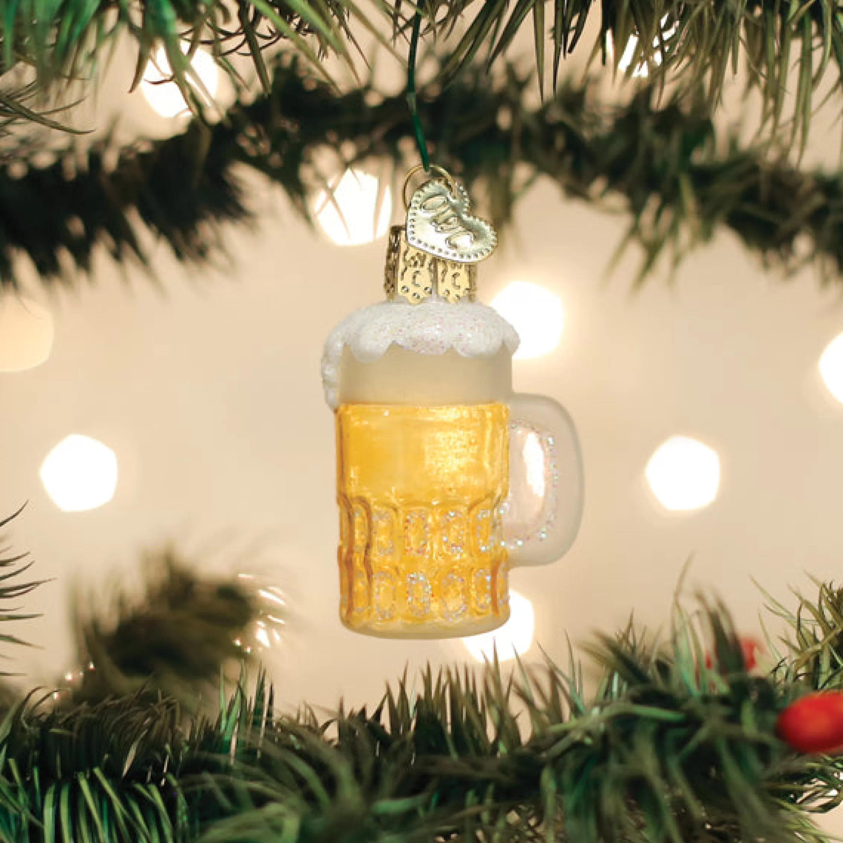 EAST WEST Mini Mug Of Beer Ornament