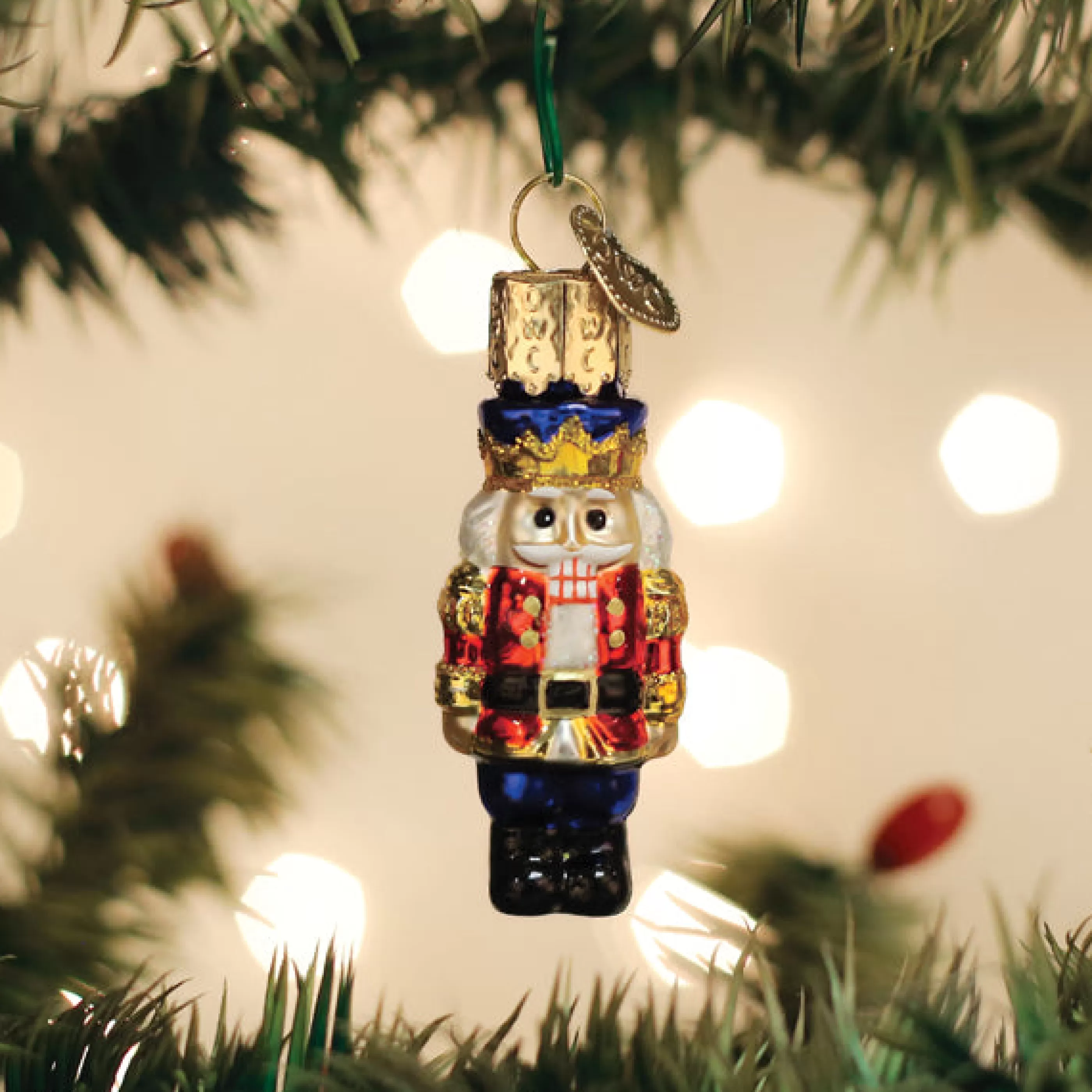 EAST WEST Mini Nutcracker Soldier Ornament