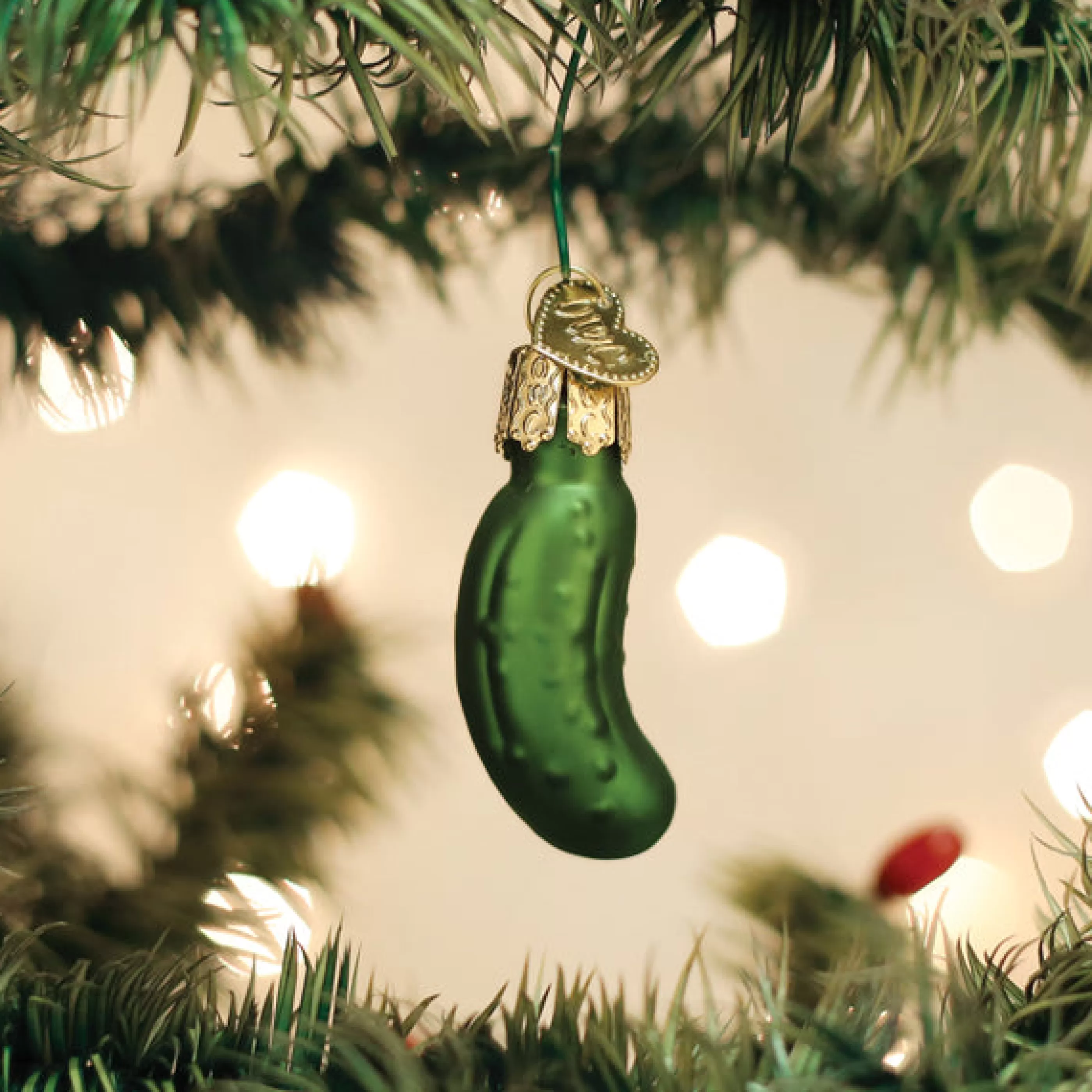 EAST WEST Mini Pickle Ornament