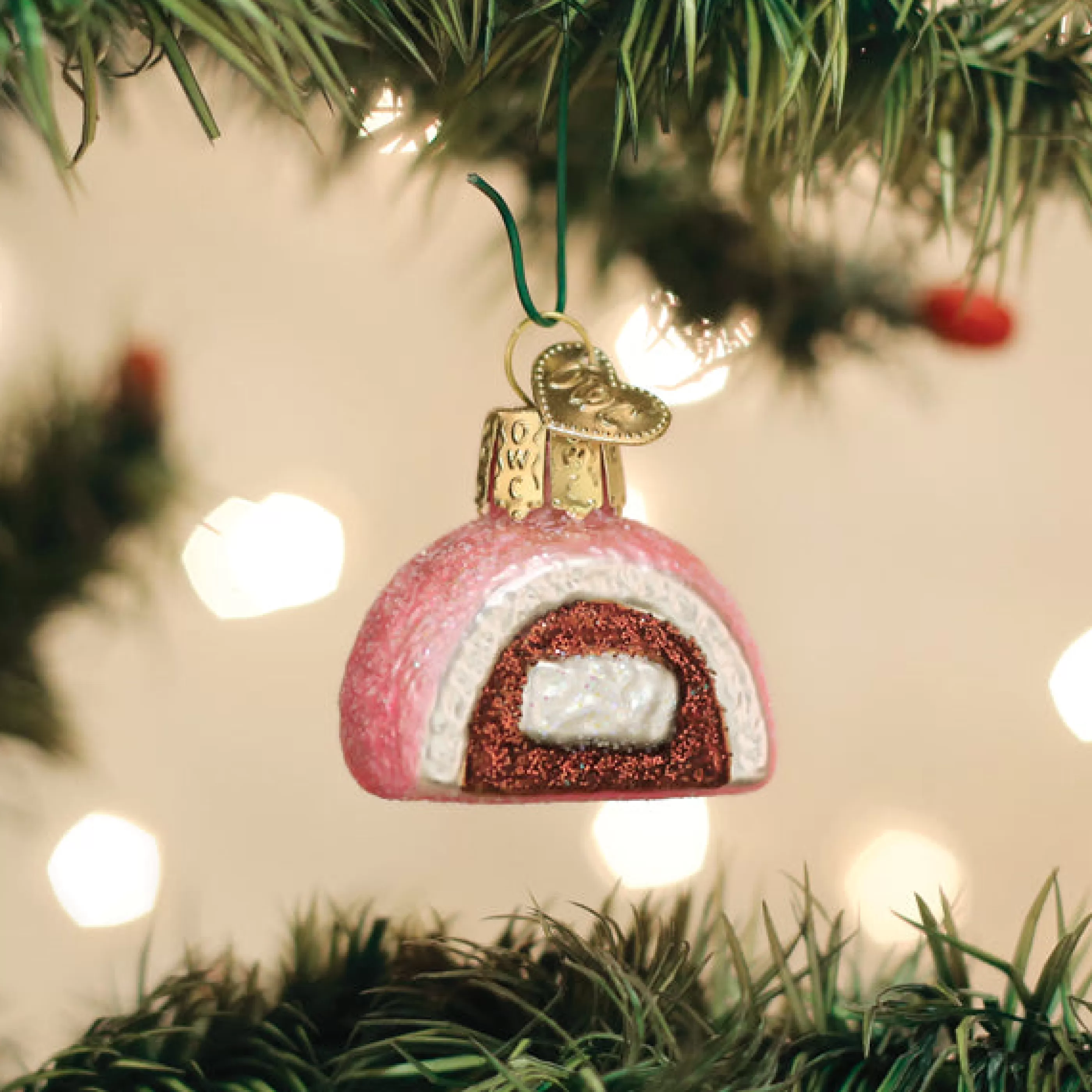 EAST WEST Mini Snoball Ornament