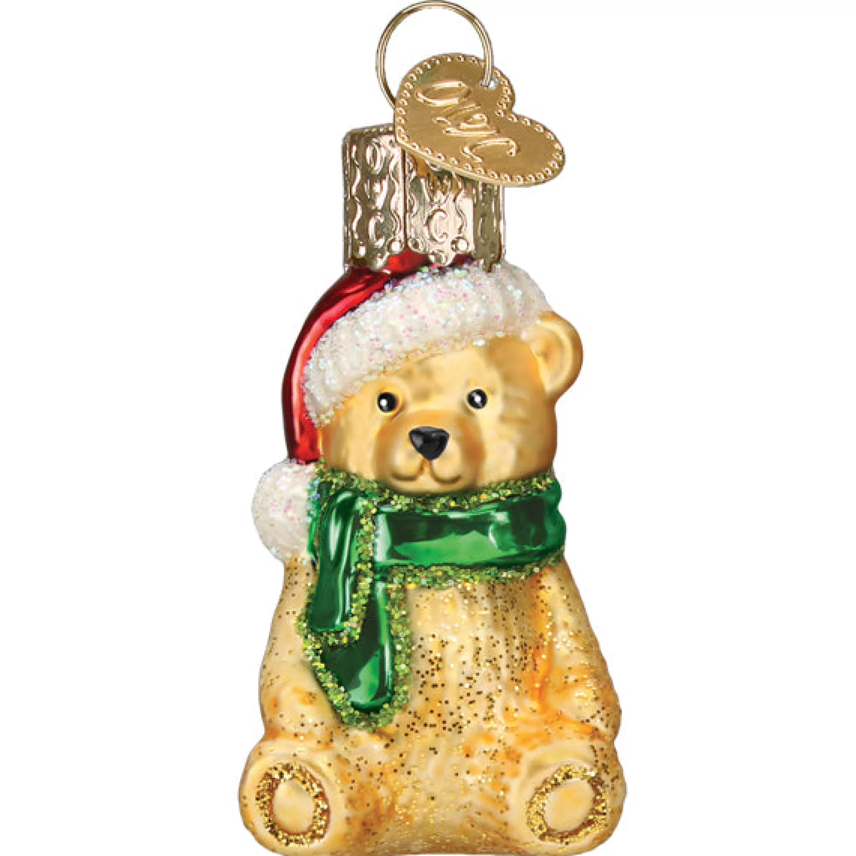 EAST WEST Mini Teddy Bear Ornament