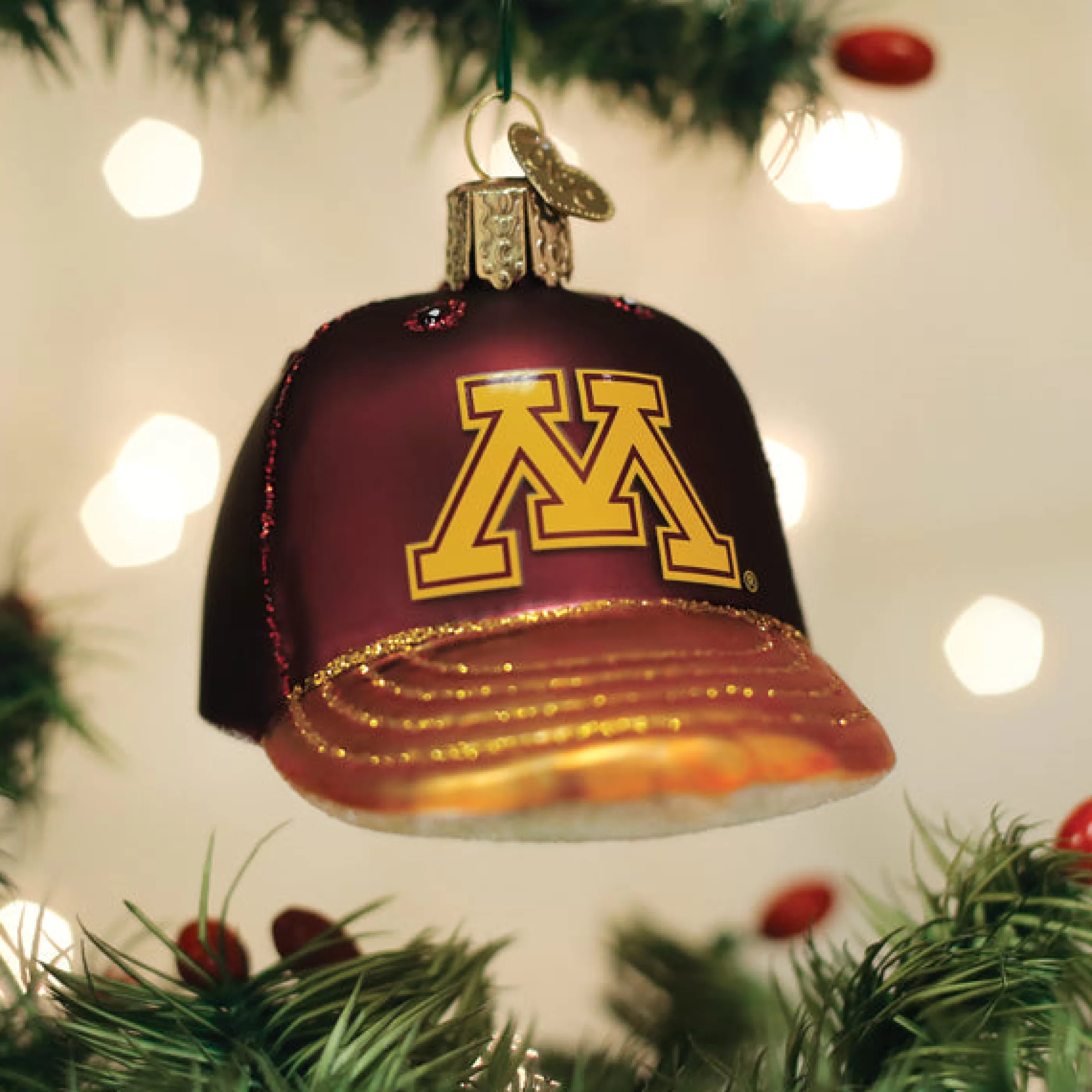 EAST WEST Minnesota Baseball Cap Ornament