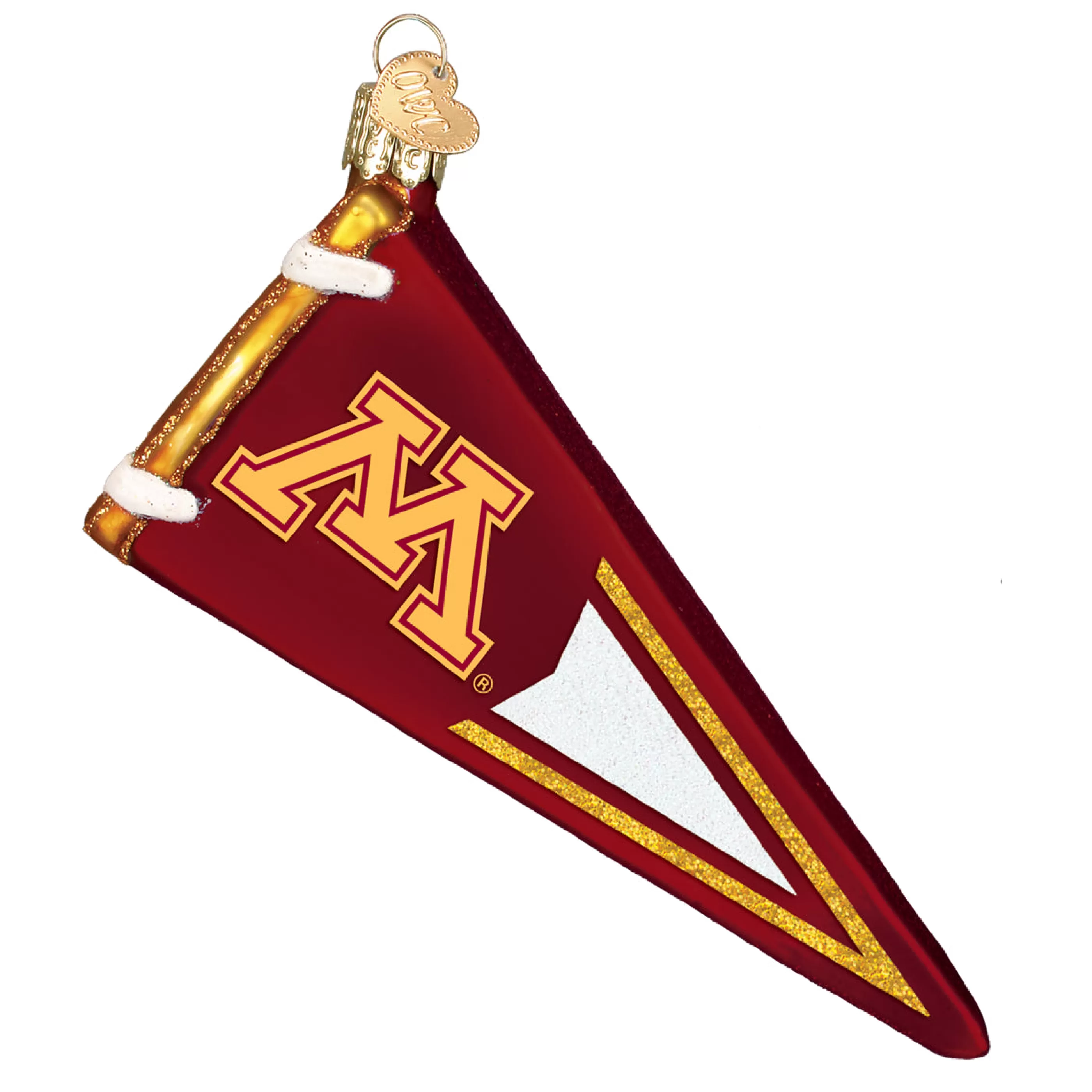 EAST WEST Minnesota Pennant Ornament