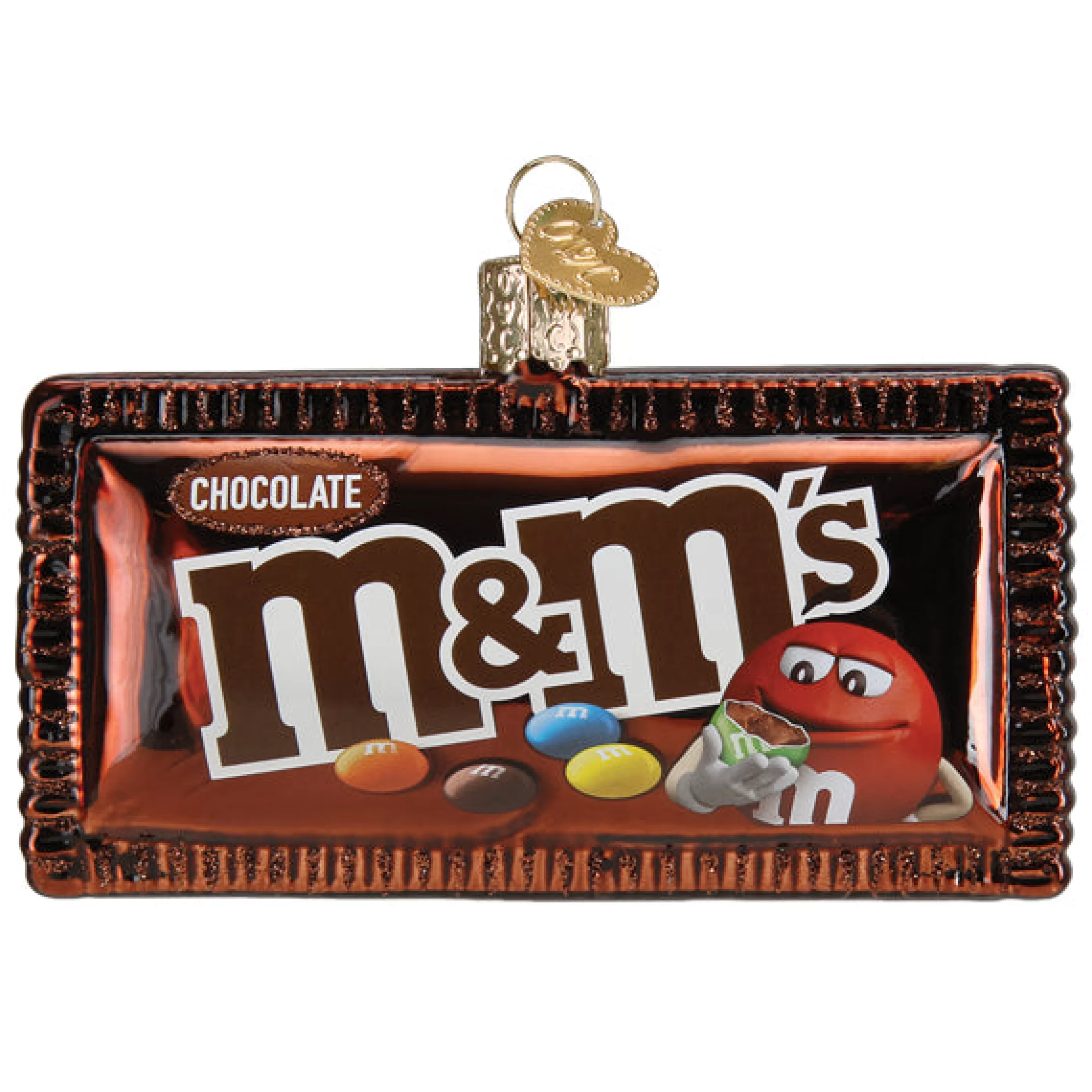 EAST WEST M&M's Milk Chocolate Ornament