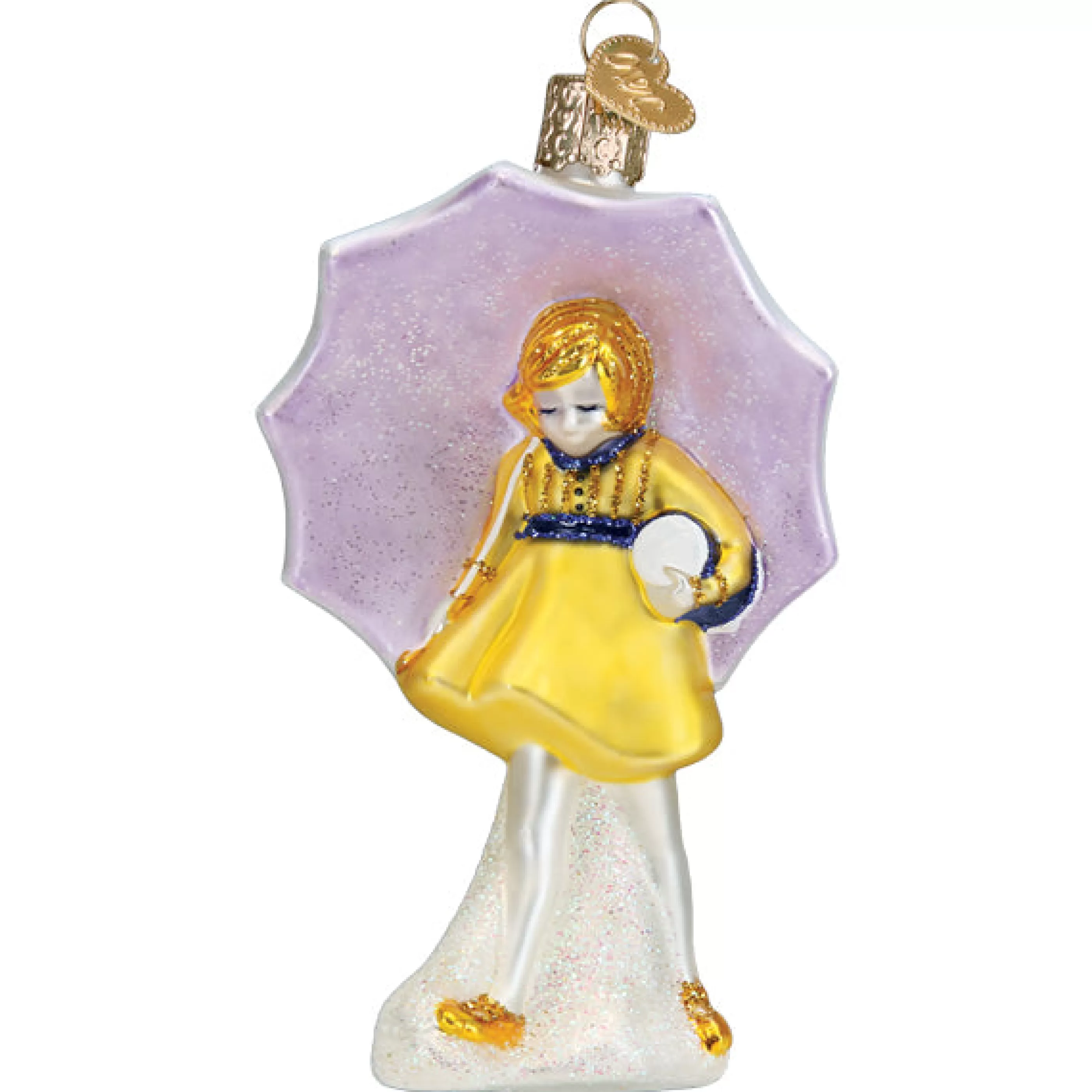 EAST WEST Morton Umrella Girl Ornament