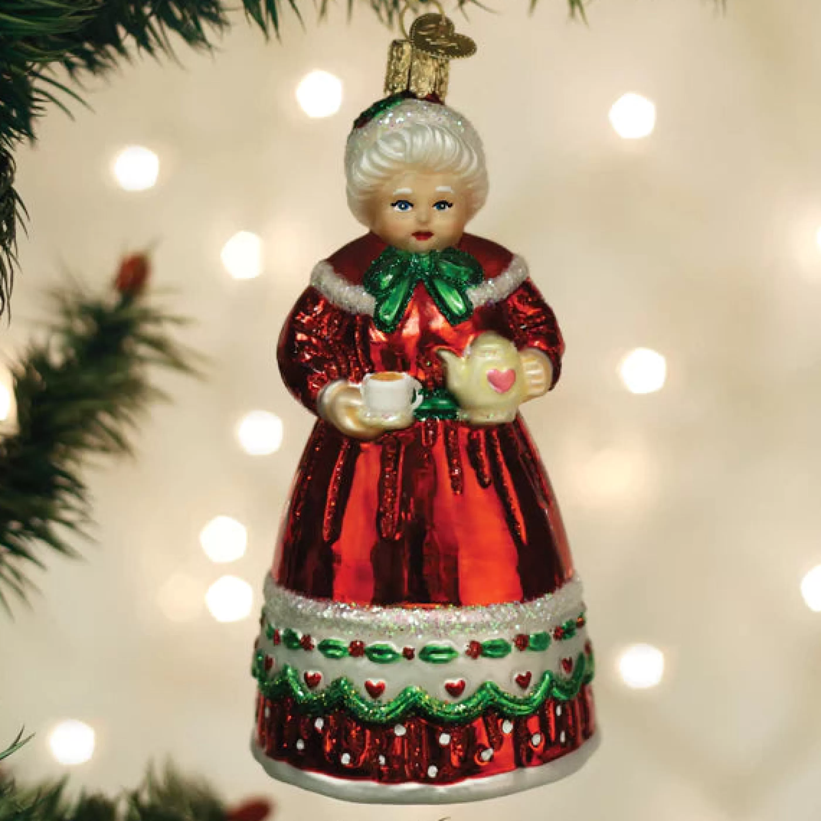 Kasa World Ltd Mrs. Claus Ornament