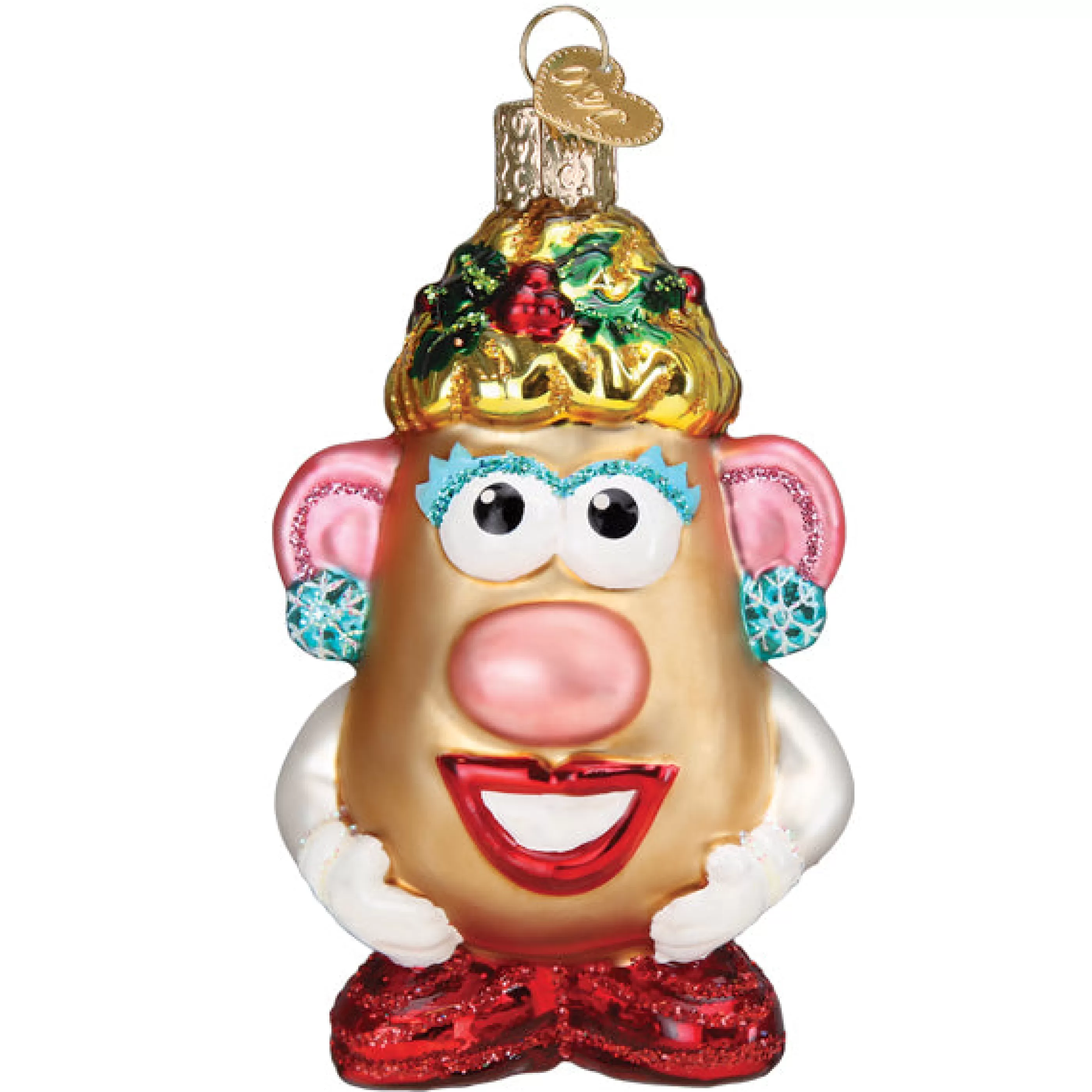 EAST WEST Mrs. Potato Head Ornament