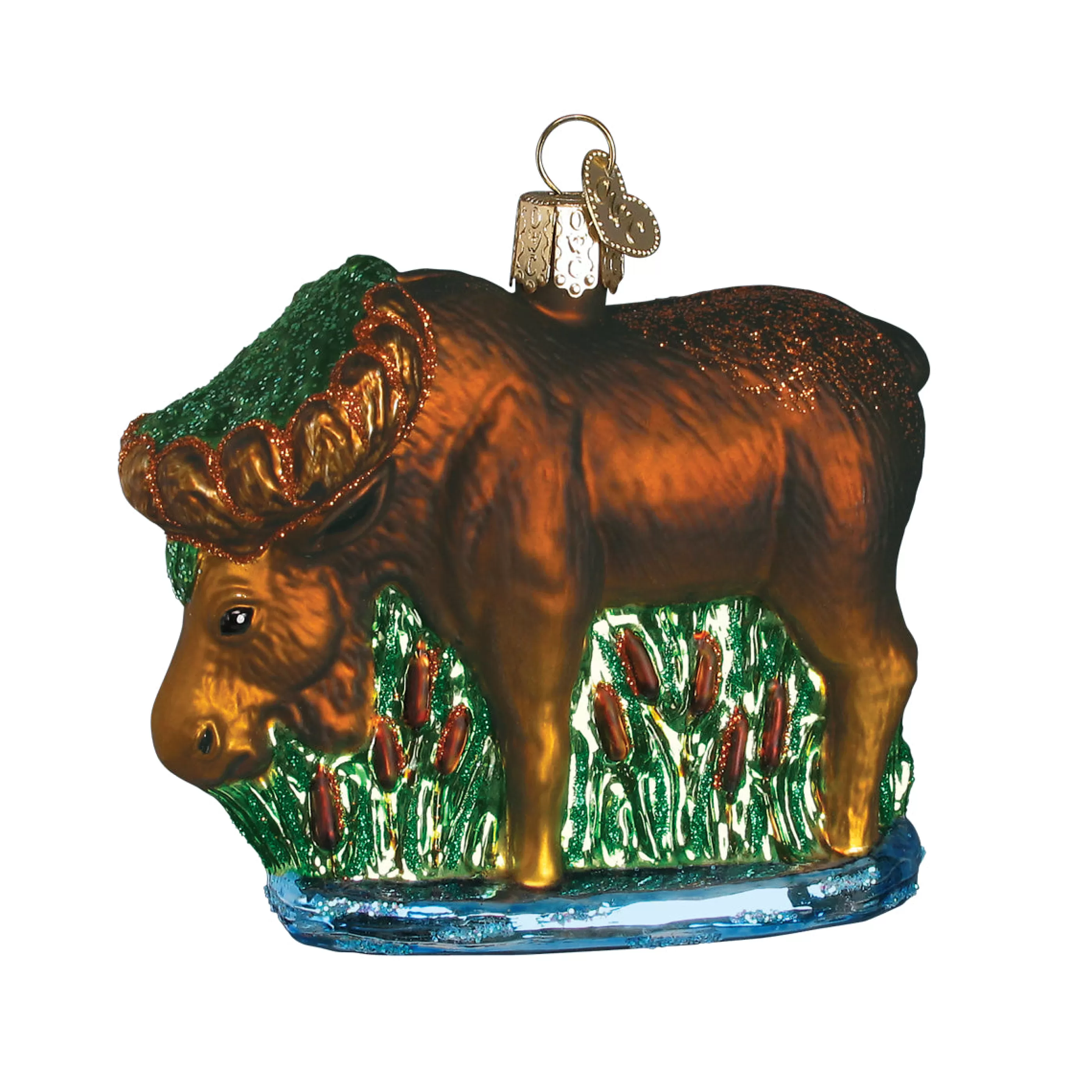 Kasa World Ltd Munching Moose Ornament