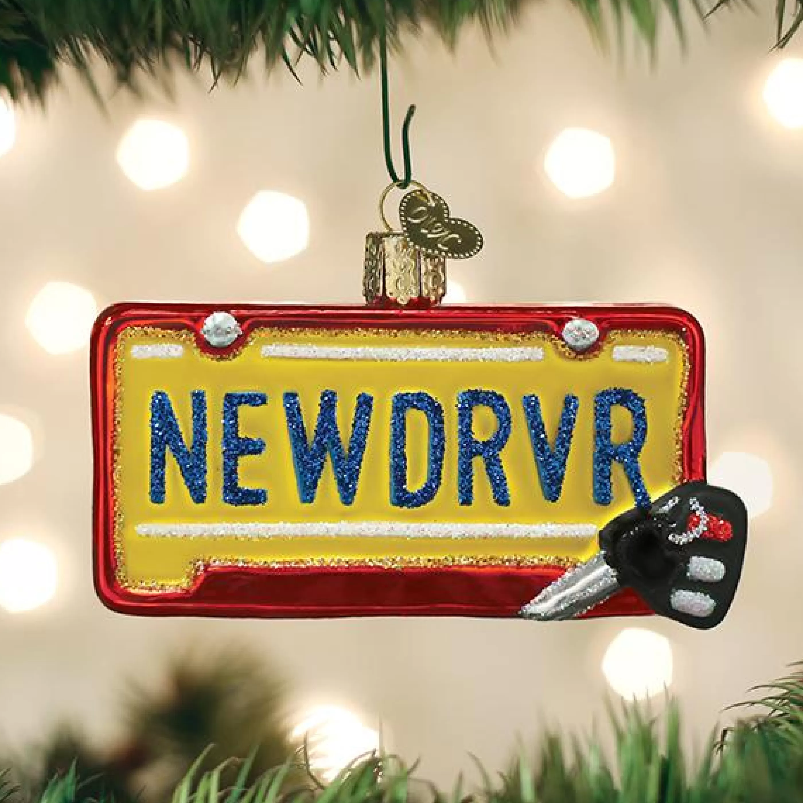 EAST WEST New Driver Ornament