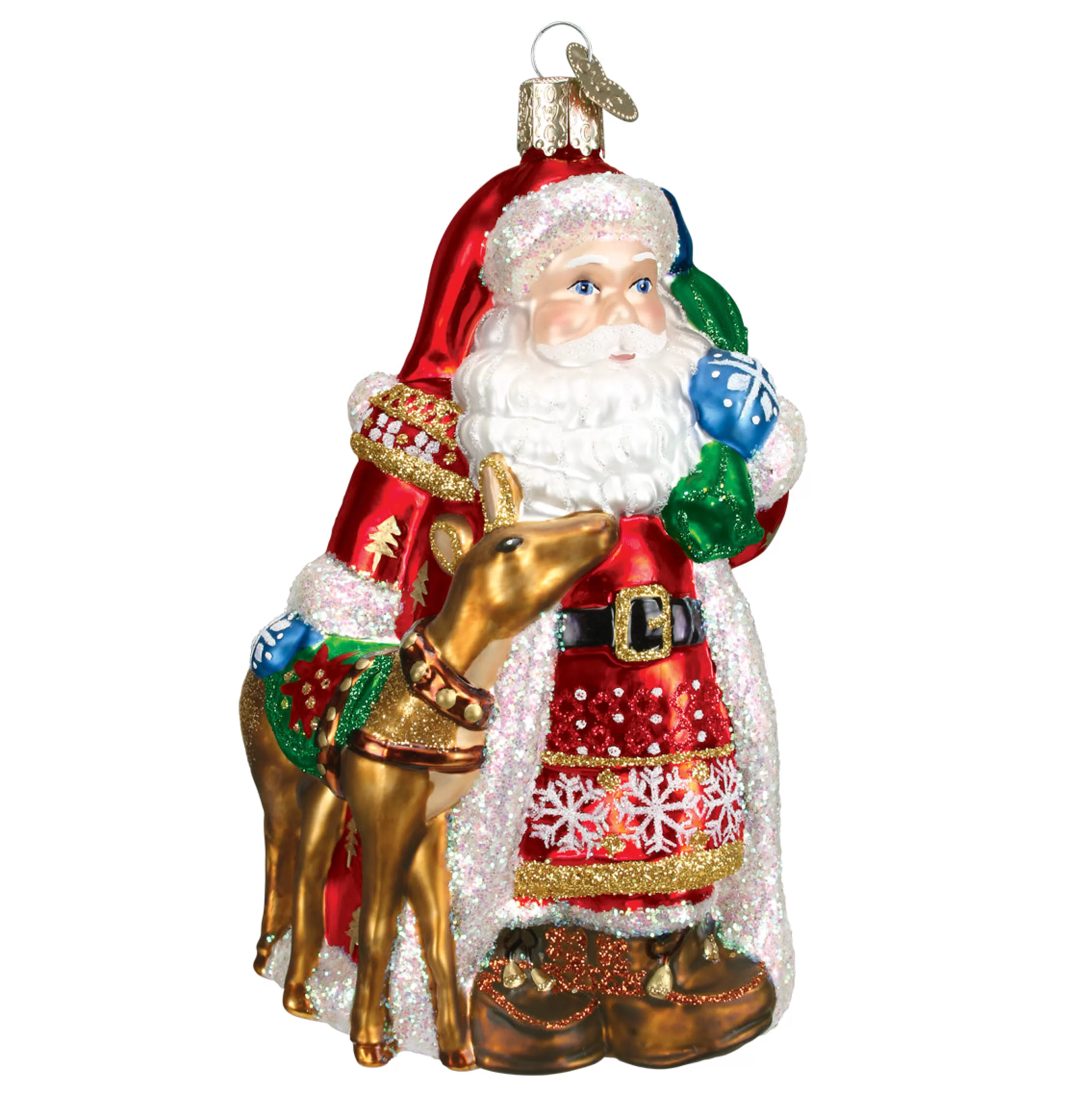 Kasa World Ltd Nordic Santa Ornament