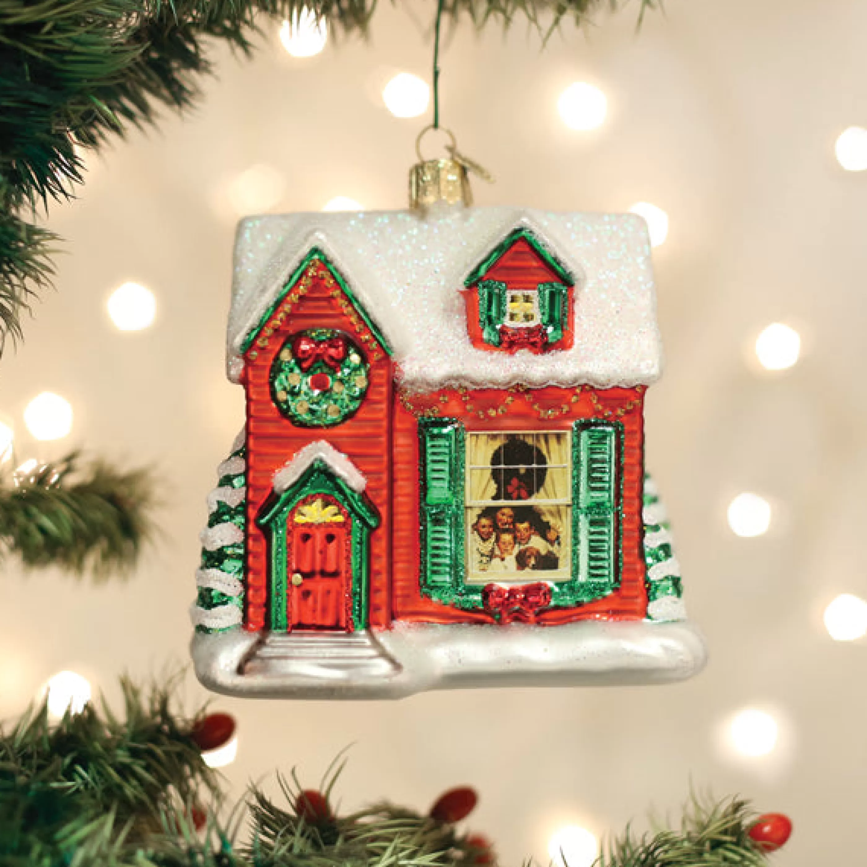 EAST WEST Norman Rockwell You'Re Home! Ornament