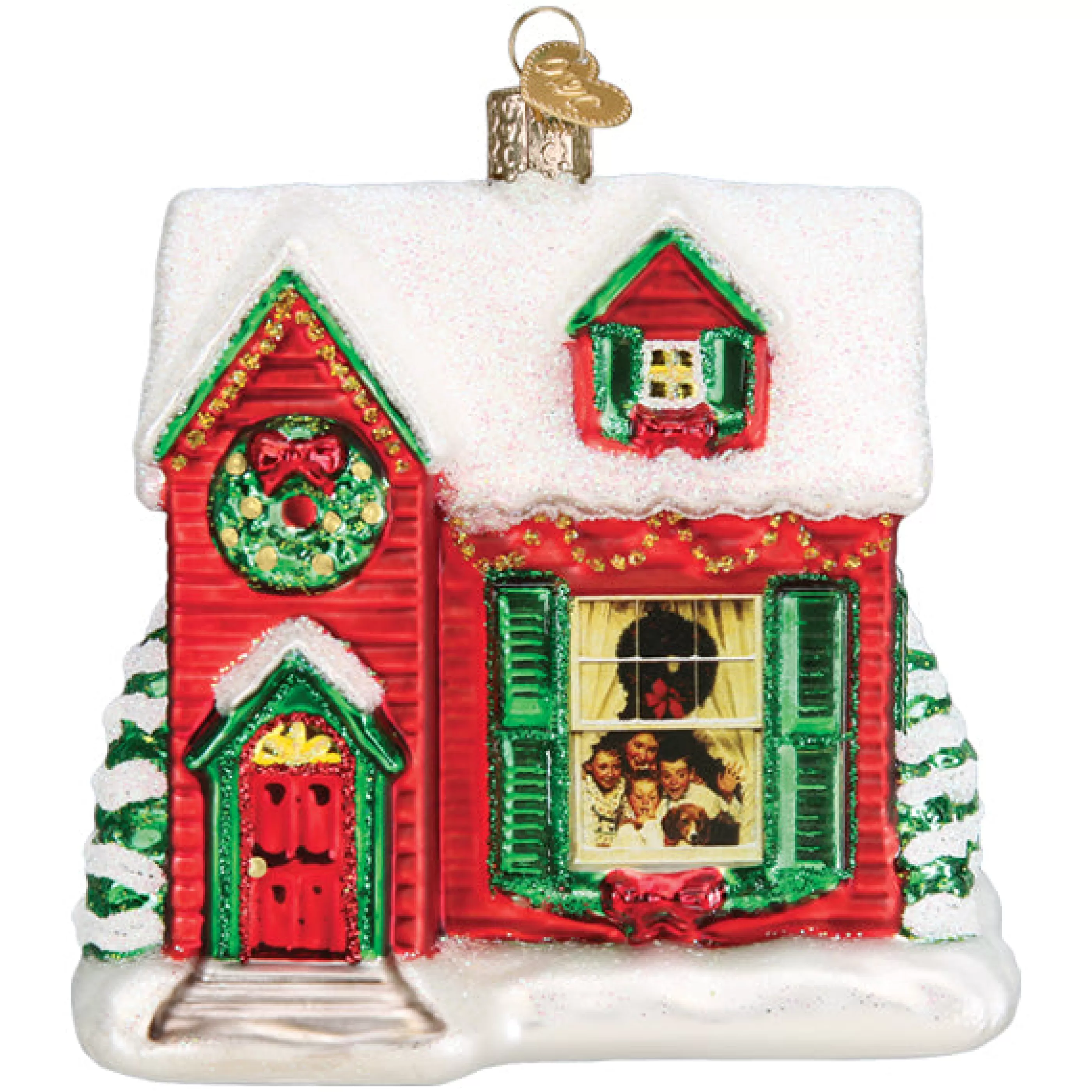 EAST WEST Norman Rockwell You'Re Home! Ornament