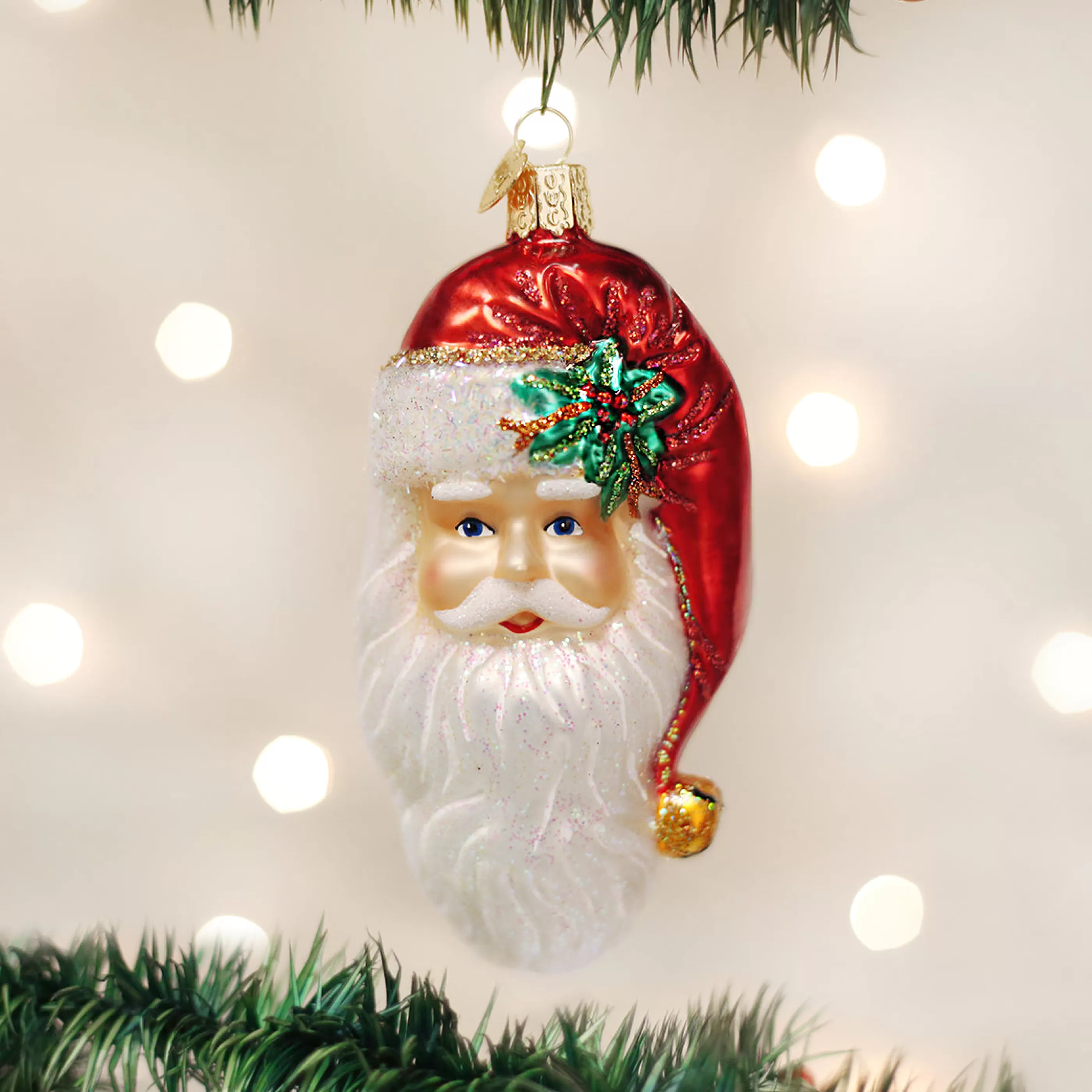 Kasa World Ltd Nostalgic Santa Ornament